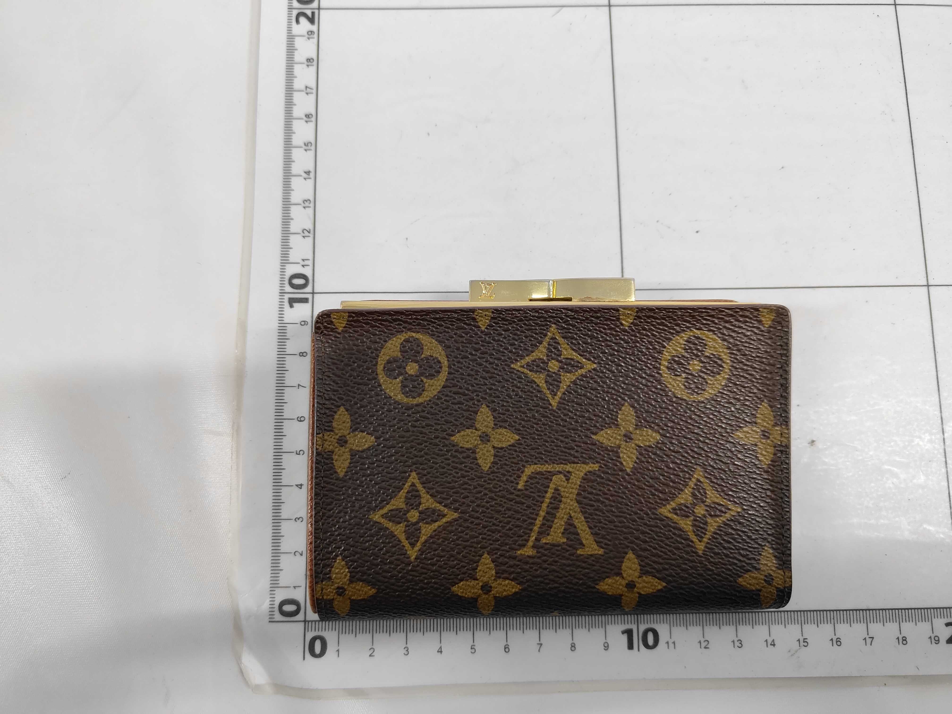 Louis Vuitton French Wallet Monogram 3096