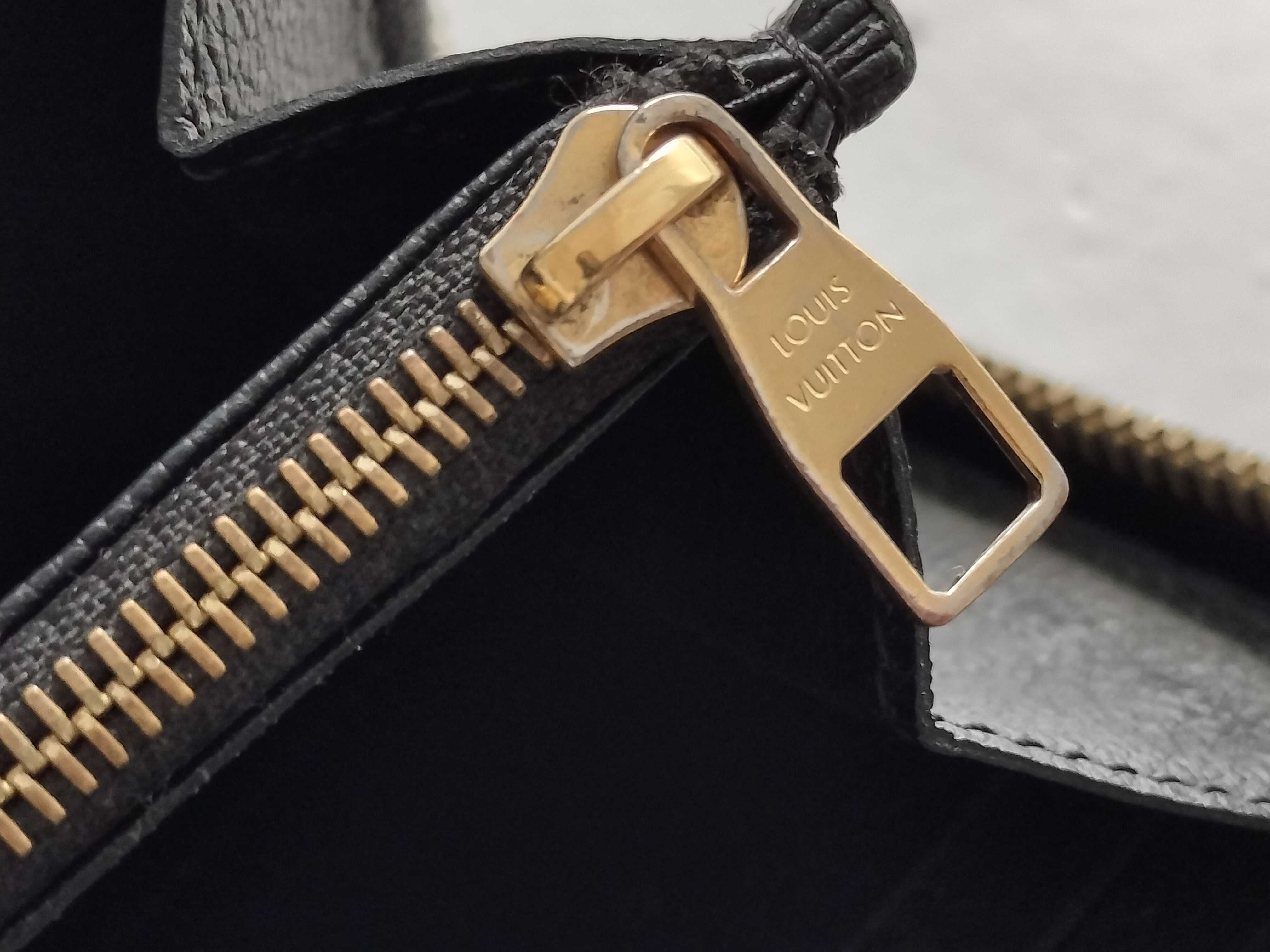 Louis Vuitton Zippy Wallet Black Empreinte 3129