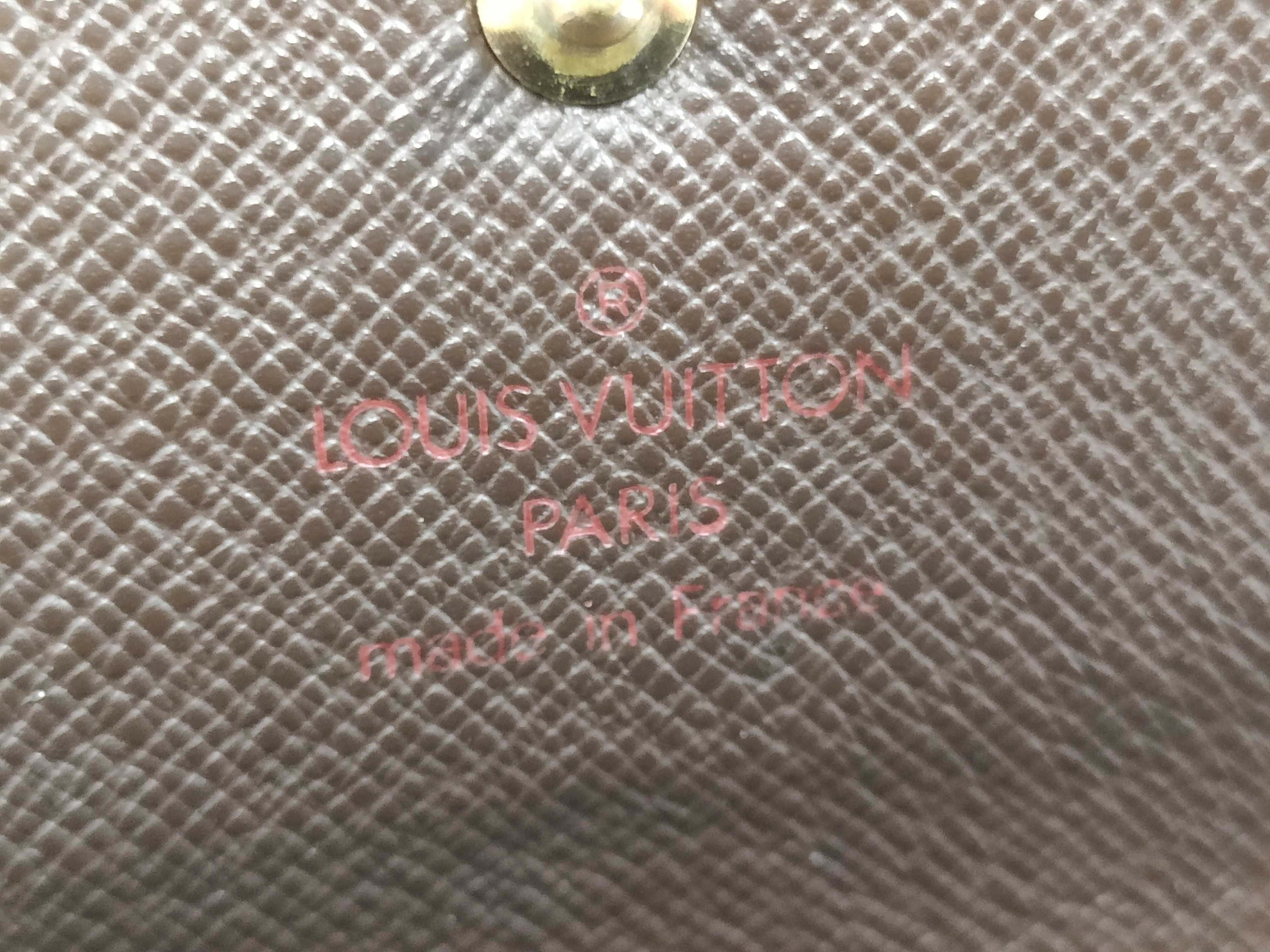 Louis Vuitton International Wallet Damier Ebene 3134