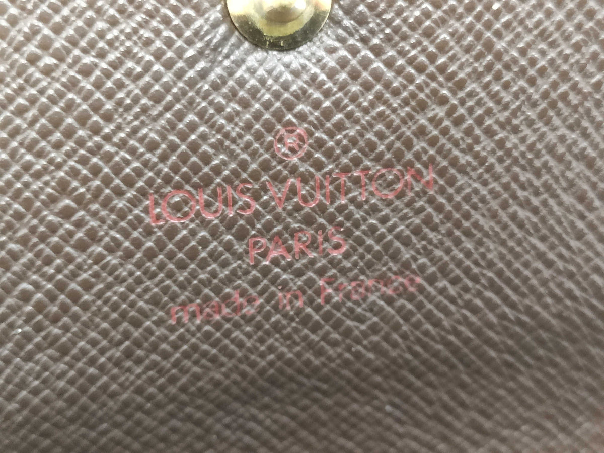 Louis Vuitton International Wallet Damier Ebene 3134