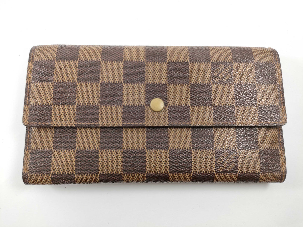 Louis Vuitton International Wallet Damier Ebene 3134