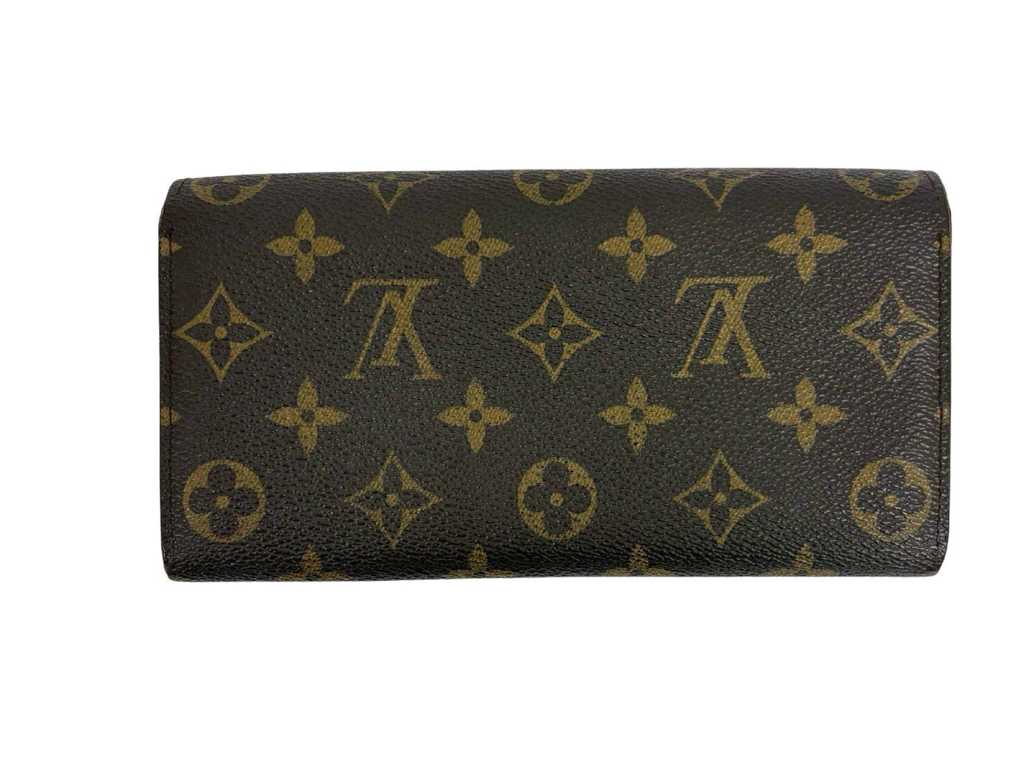 Louis Vuitton Sarah Wallet 10-Card Monogram 3179