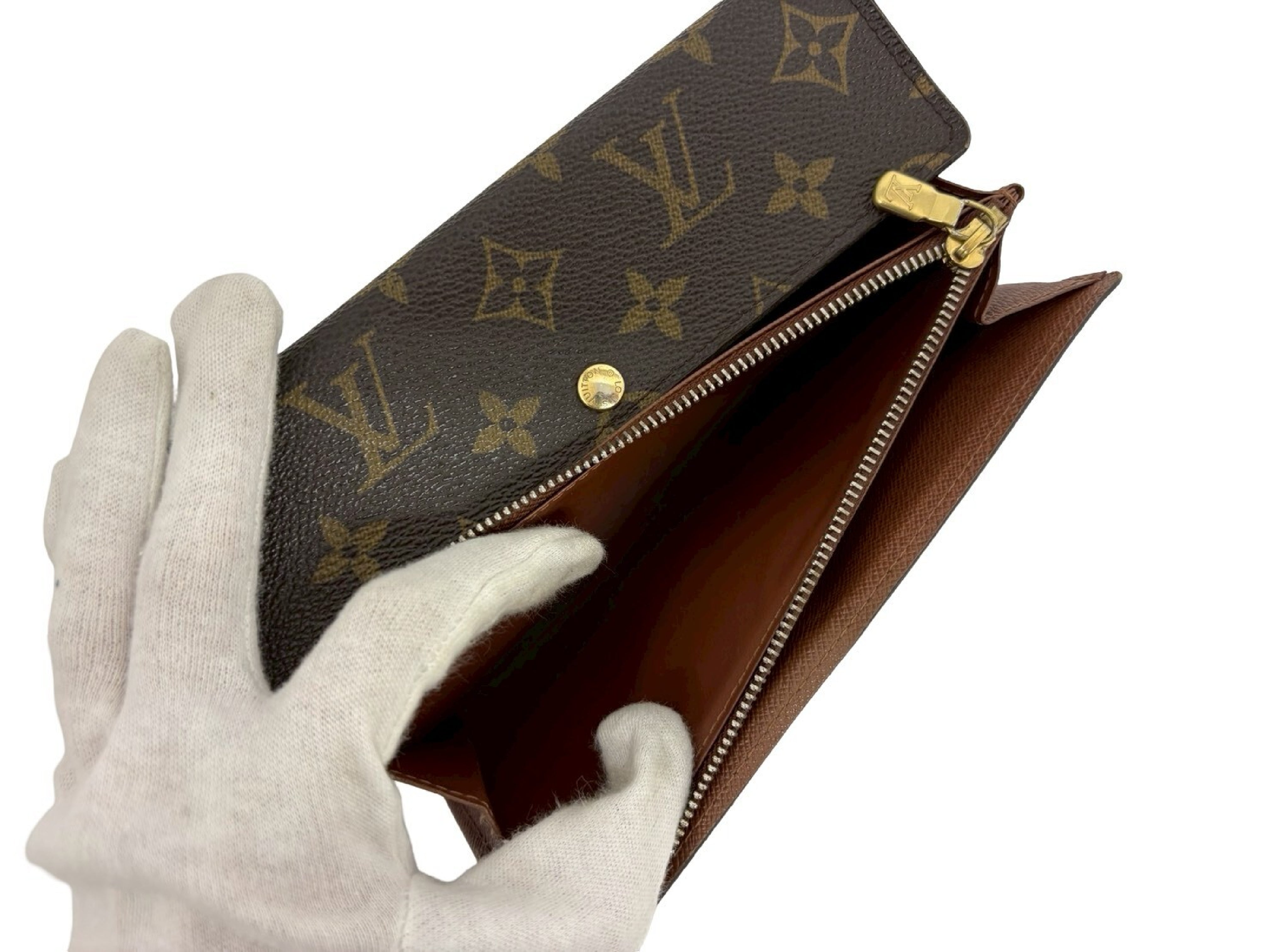 Louis Vuitton Sarah Wallet 10-Card Monogram 3179