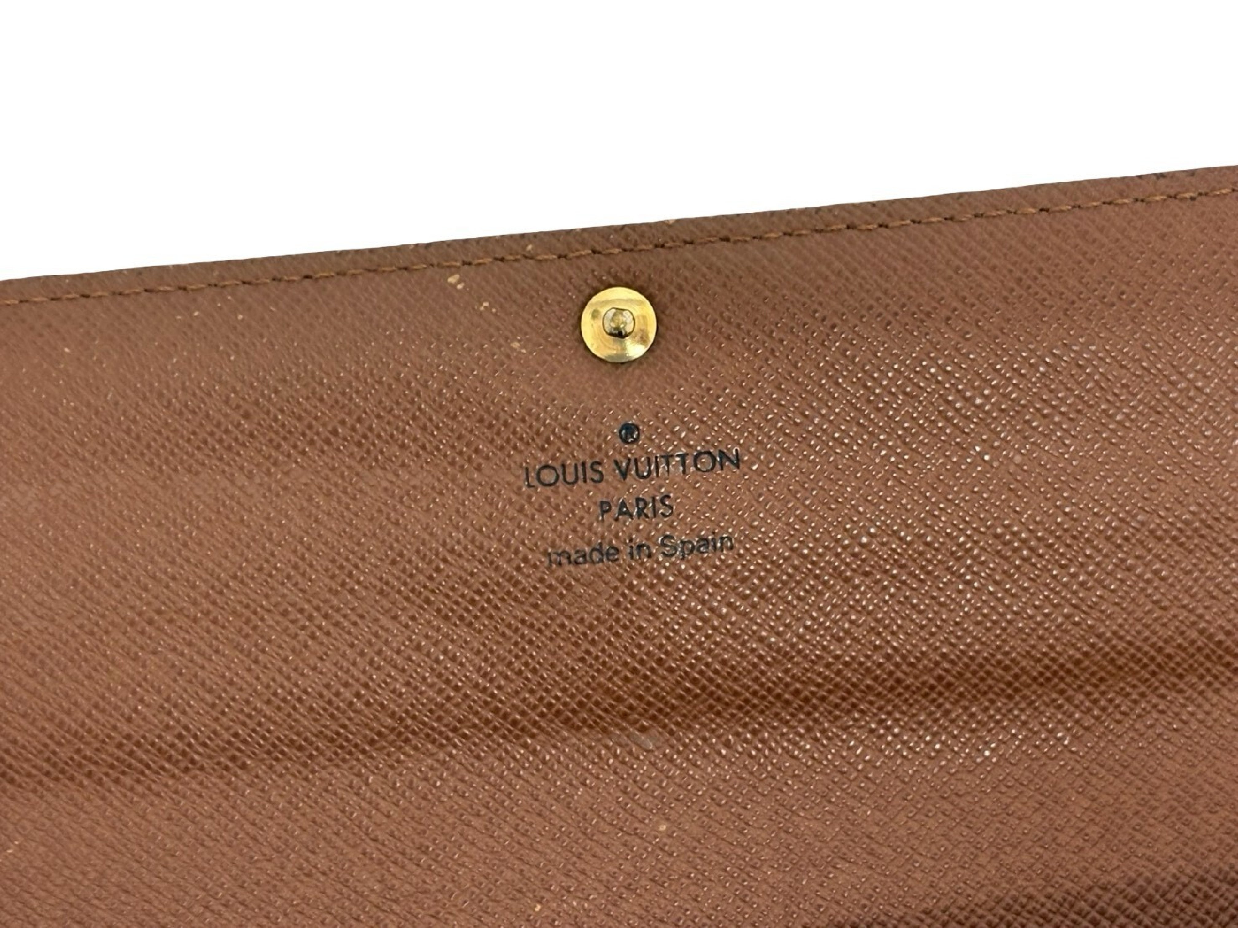 Louis Vuitton Sarah Wallet 10-Card Monogram 3179