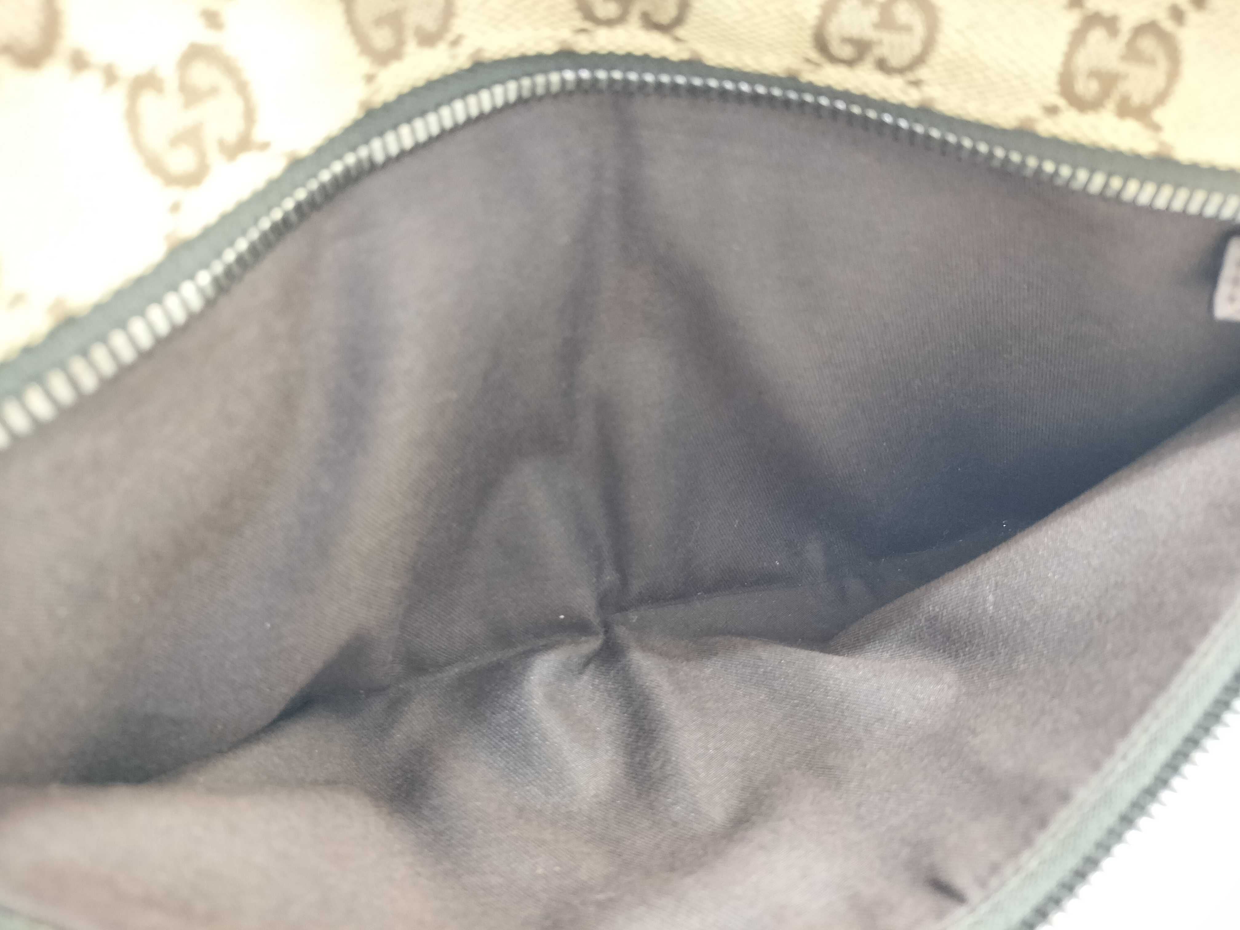 Gucci Waist Belt Bag GG Canvas Sherry Line 3188