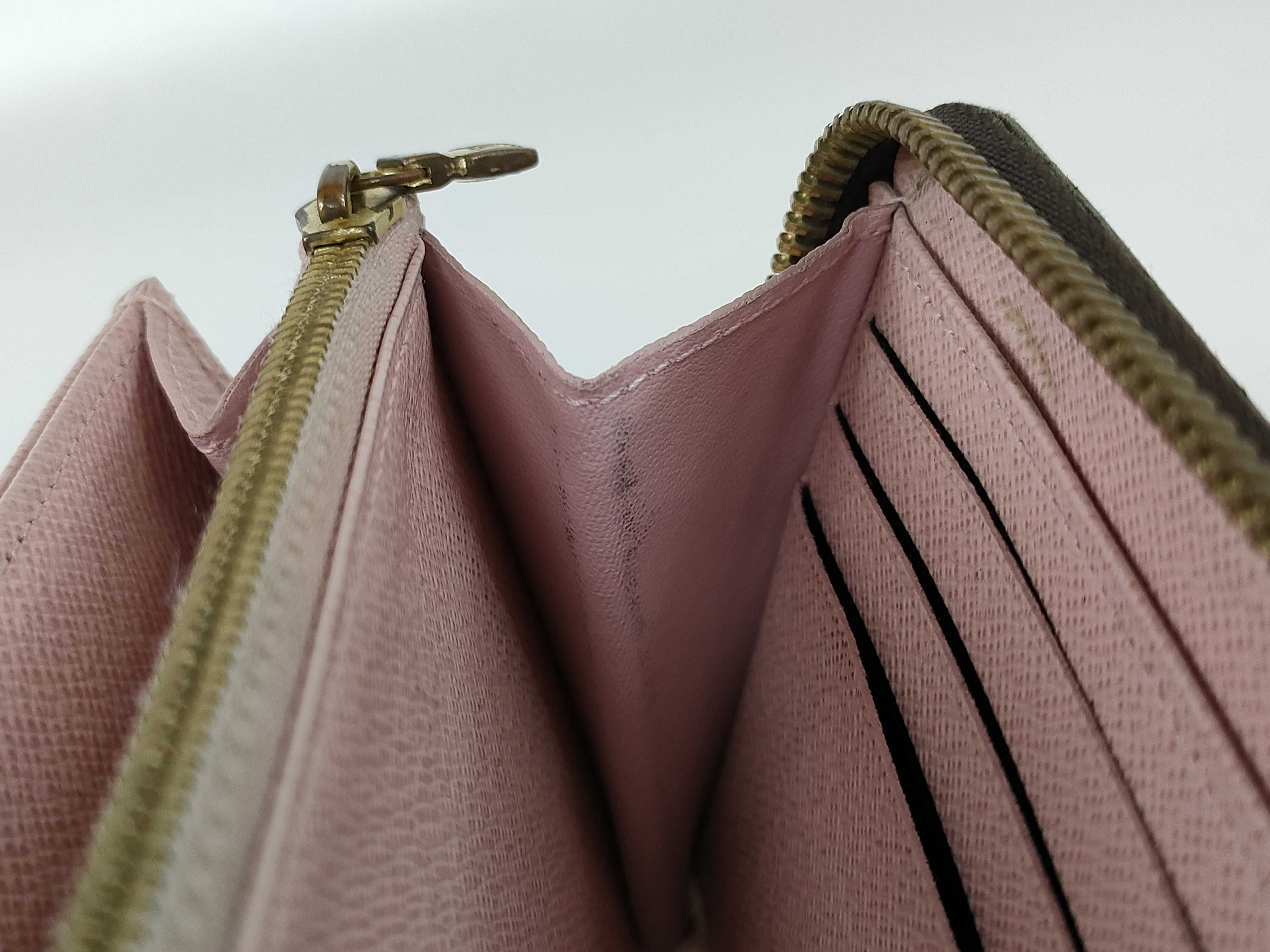 Louis Vuitton Zippy Wallet Monogram Rose Ballerine 3316