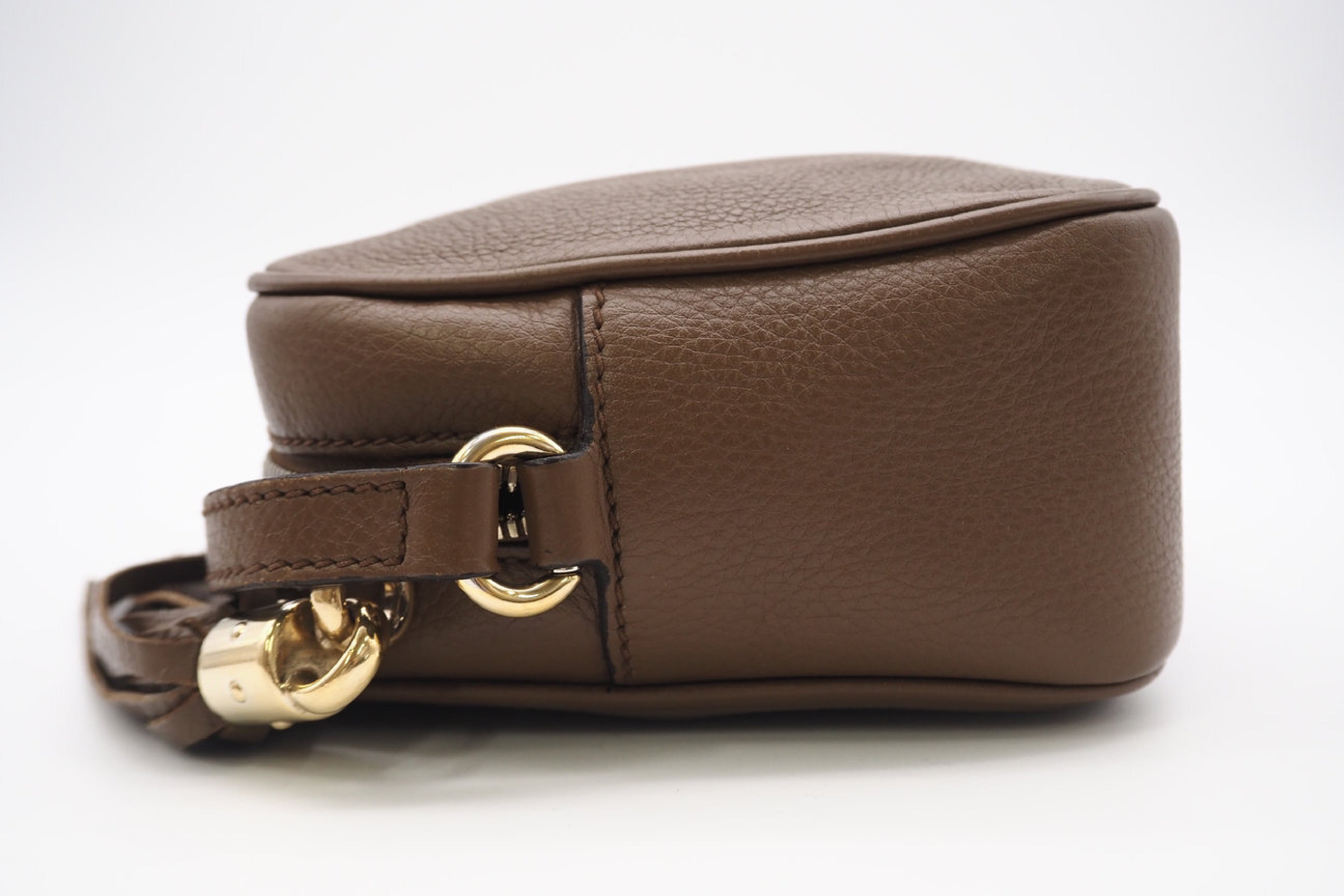 Gucci Soho Disco Crossbody Brown 3222