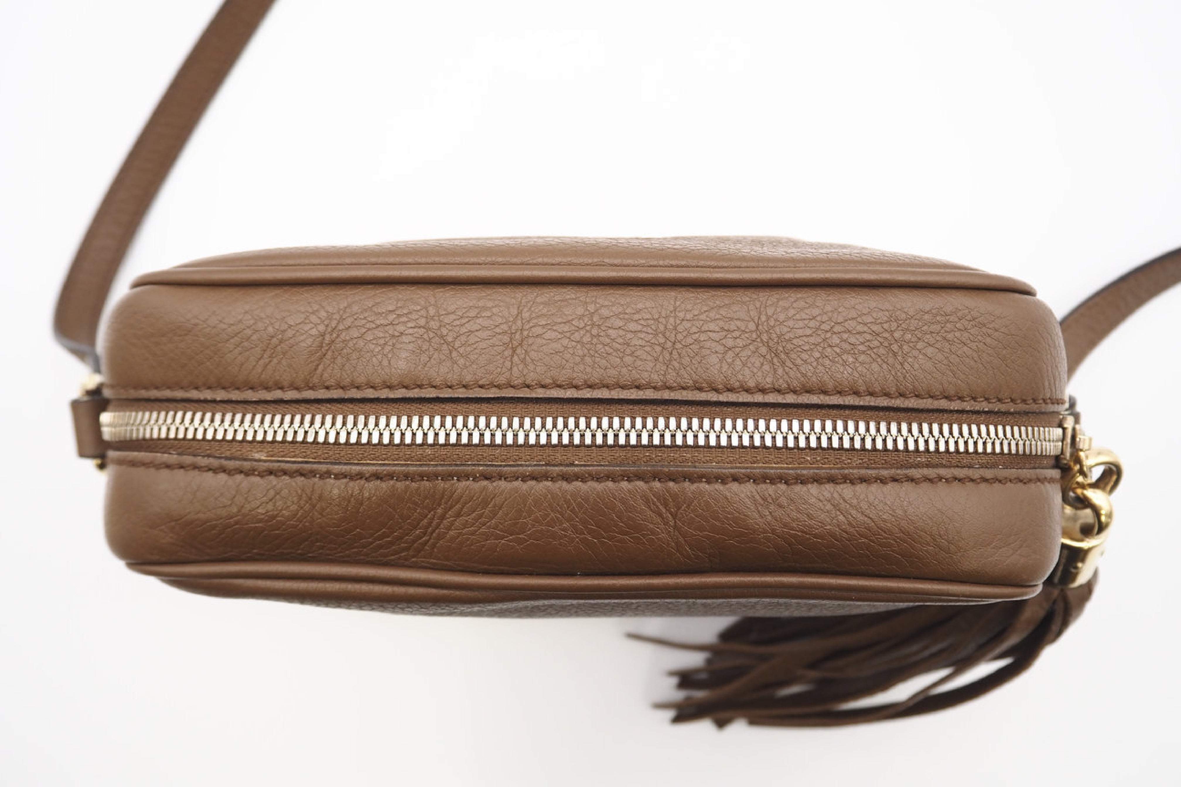 Gucci Soho Disco Crossbody Brown 3222