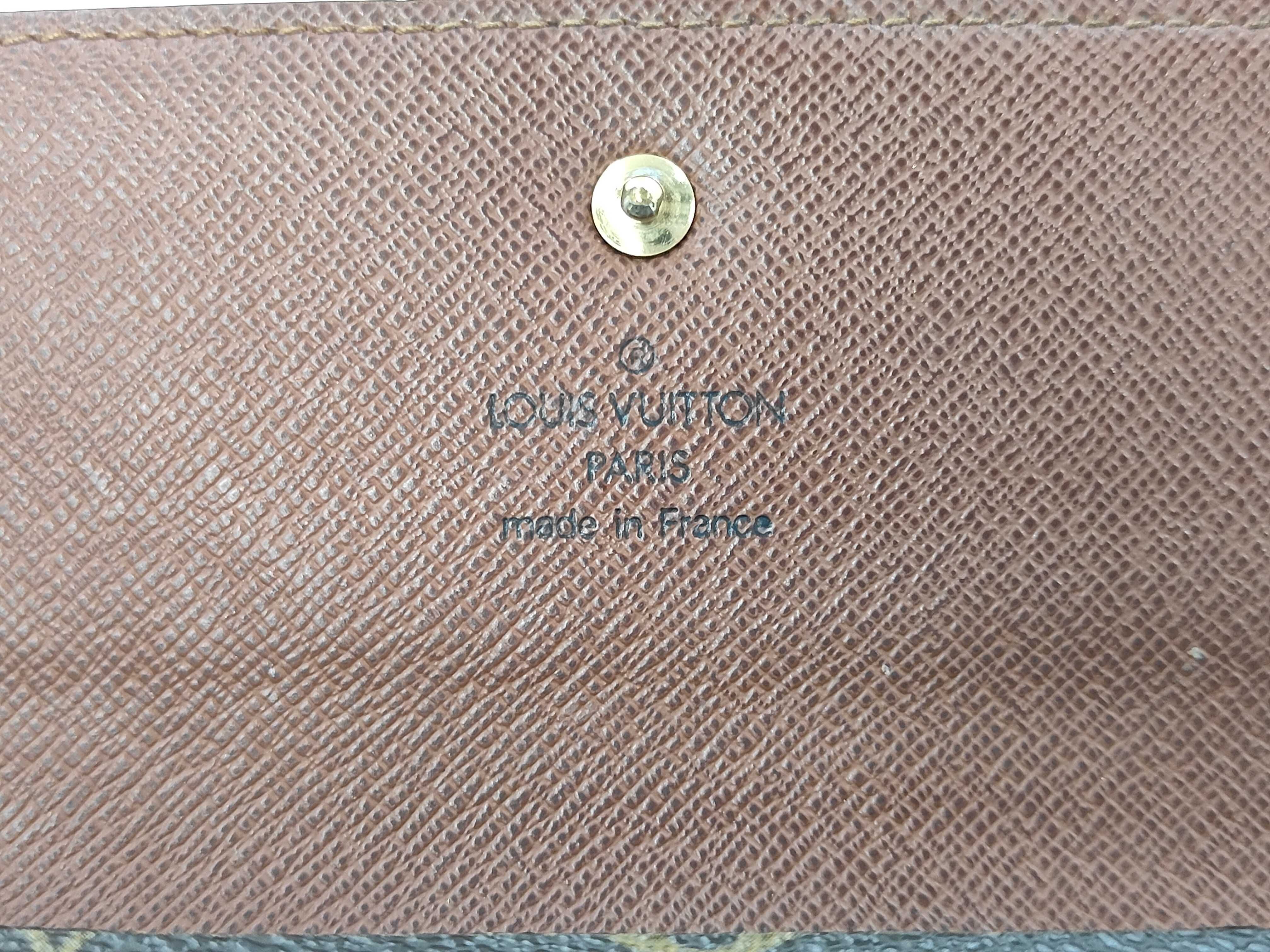 Louis Vuitton Porte Tresor International Wallet Monogram 3187