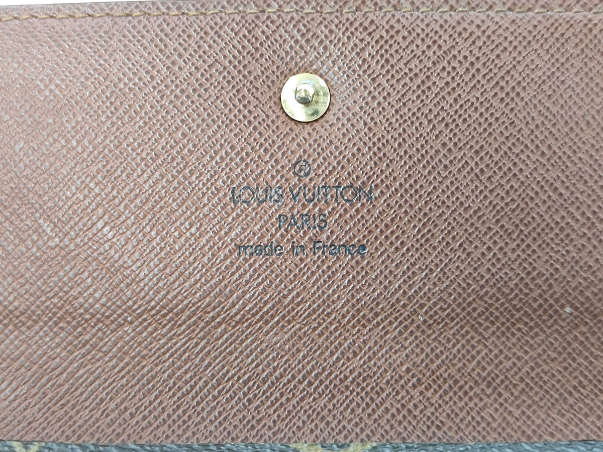 Louis Vuitton Porte Tresor International Wallet Monogram 3187
