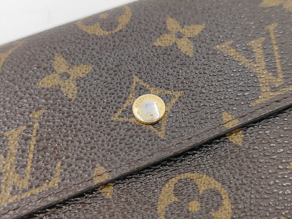 Louis Vuitton Porte Tresor International Wallet Monogram 3187