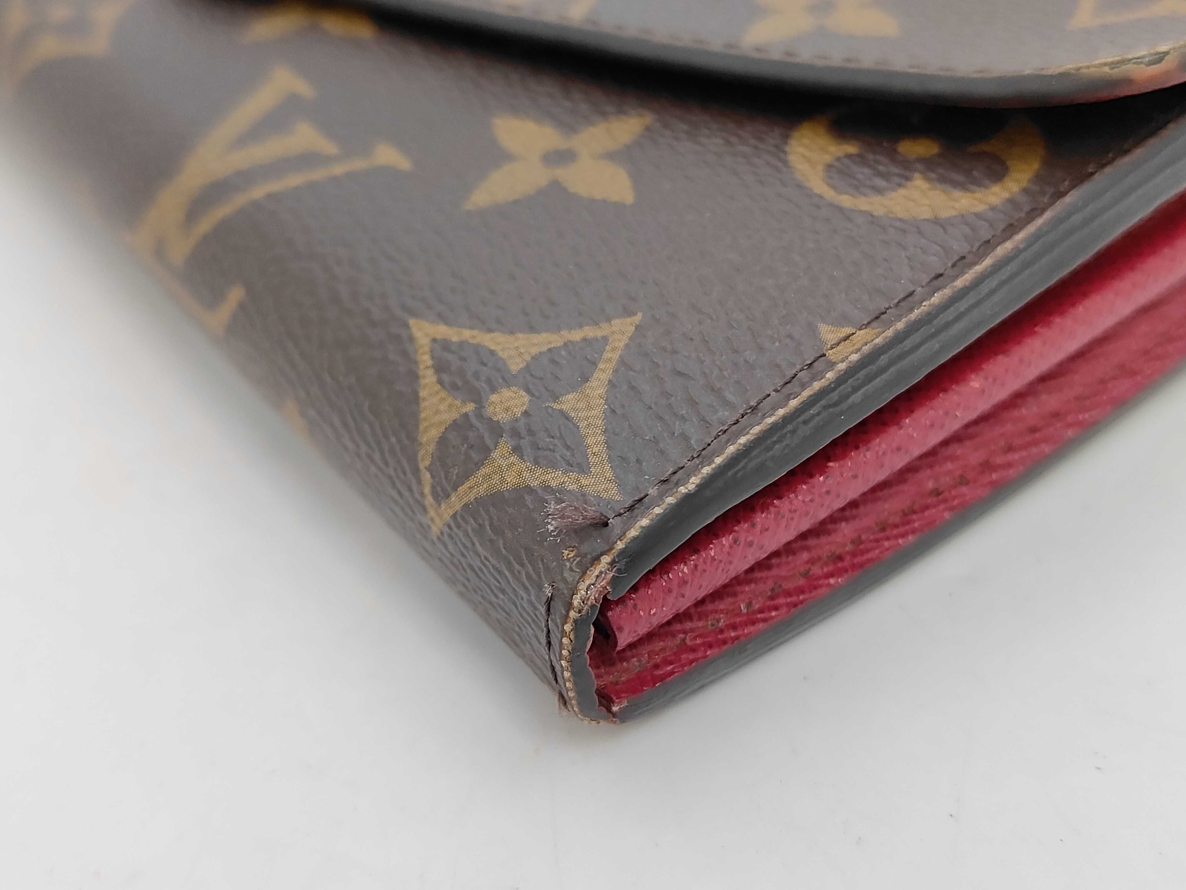 Louis Vuitton Sarah Wallet NM Monogram Fuchsia 3217