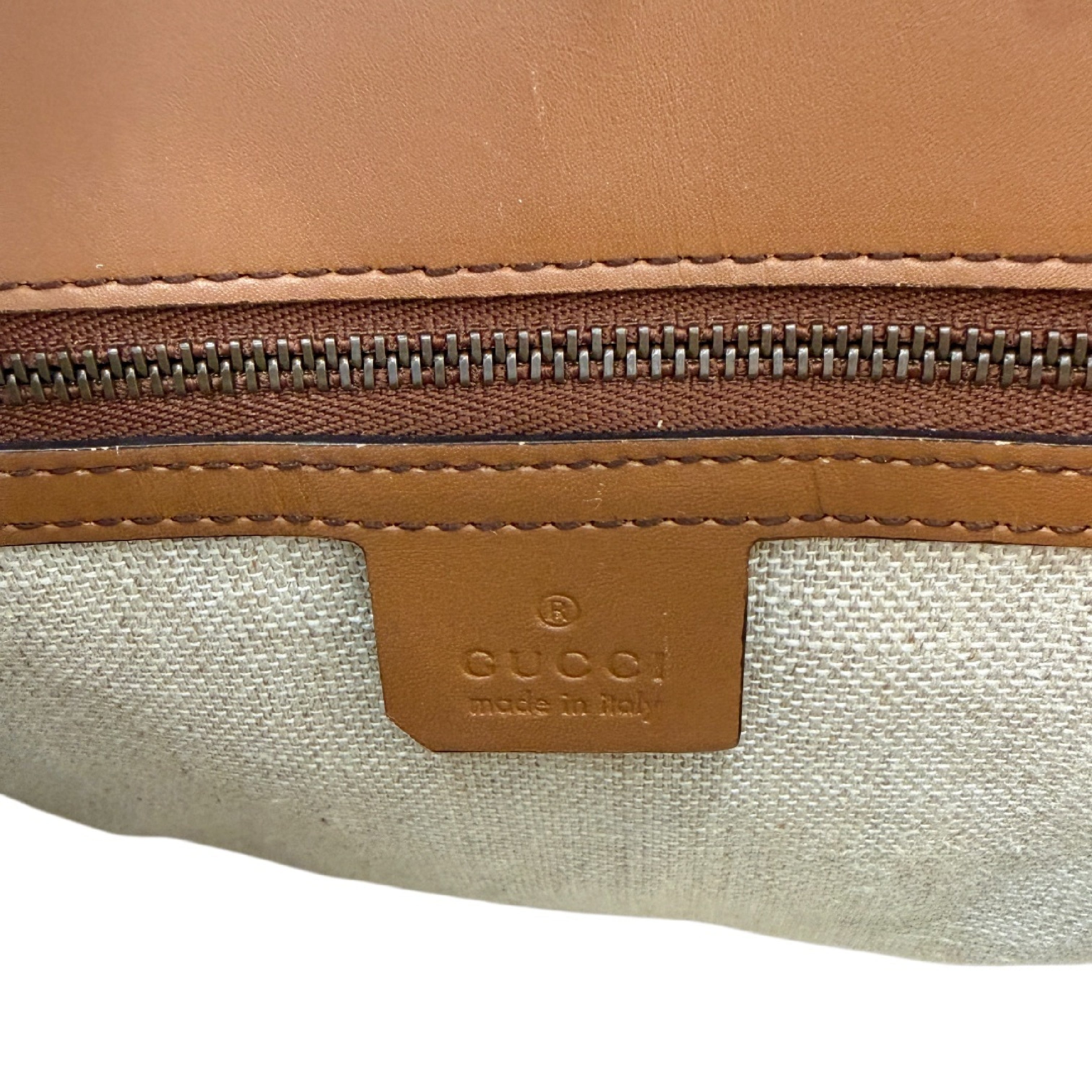 Gucci Horsebit 1955 Shoulder Bag GG Sherry Line 3223