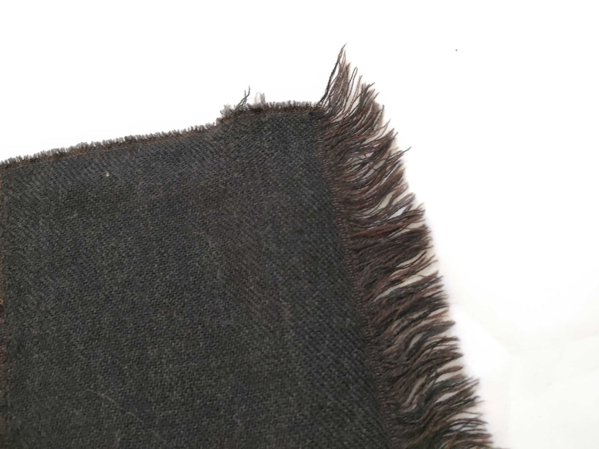 Fendi Zucca Wool Scarf Brown 3238