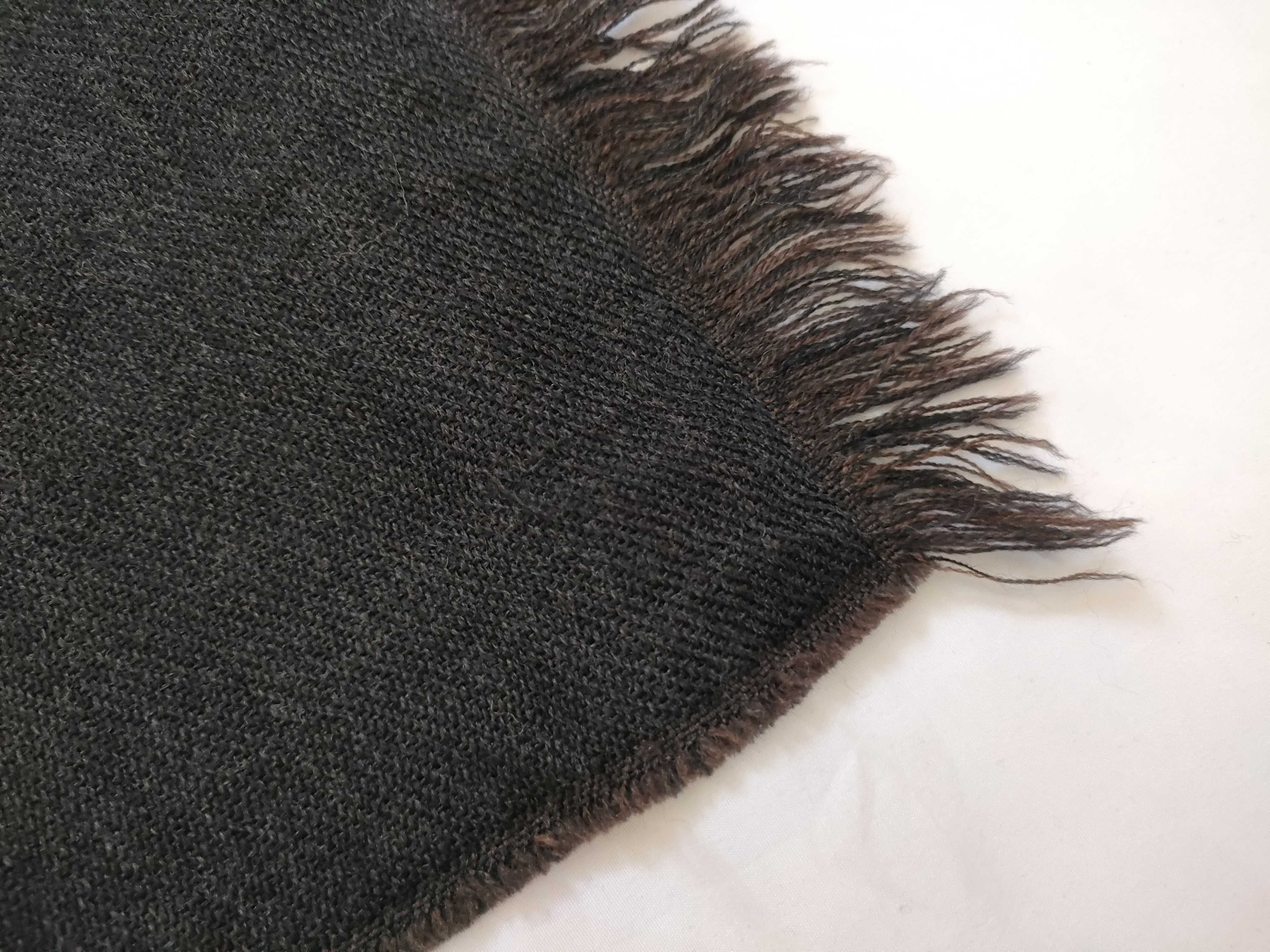 Fendi Zucca Wool Scarf Brown 3238