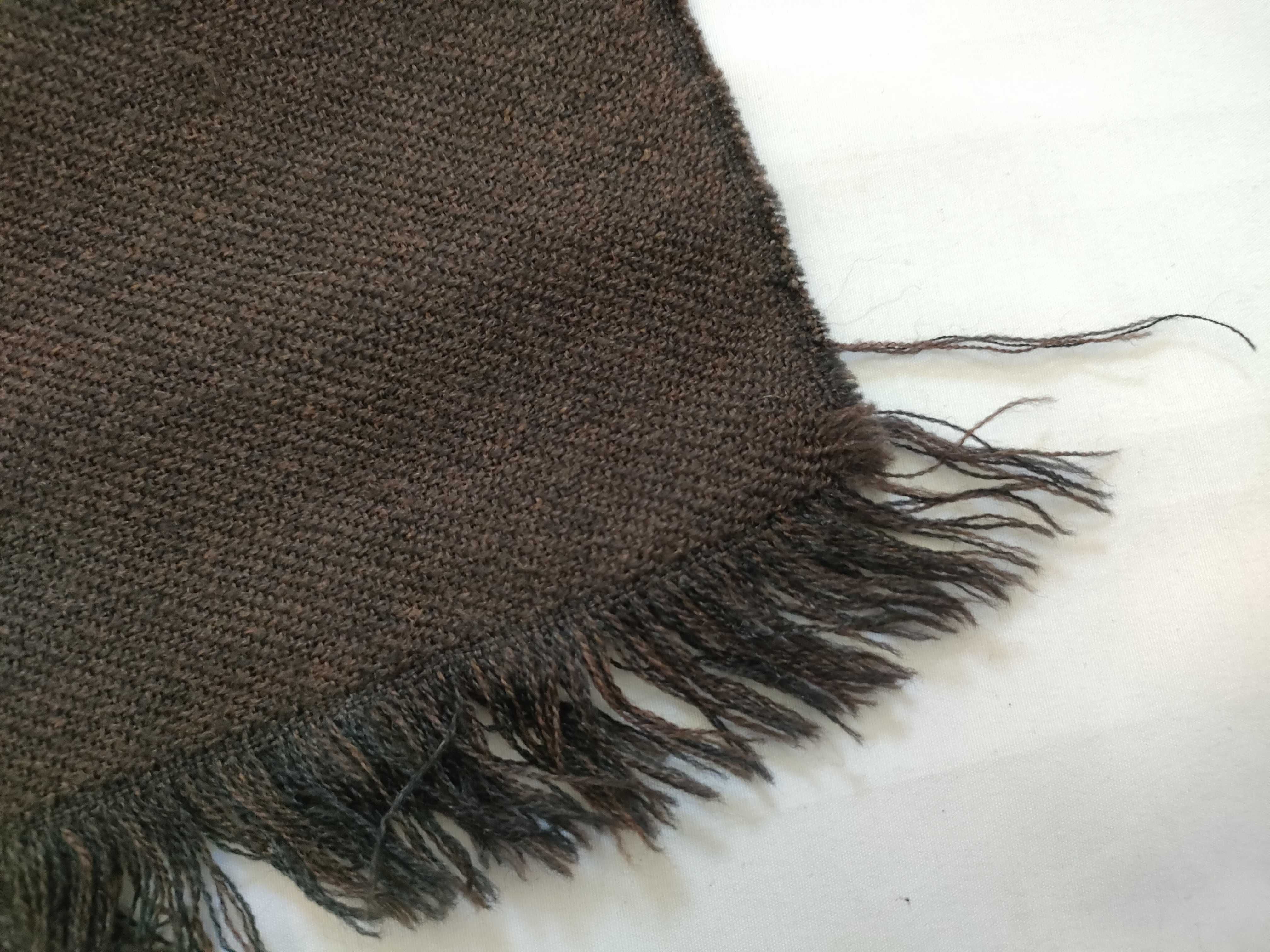 Fendi Zucca Wool Scarf Brown 3238