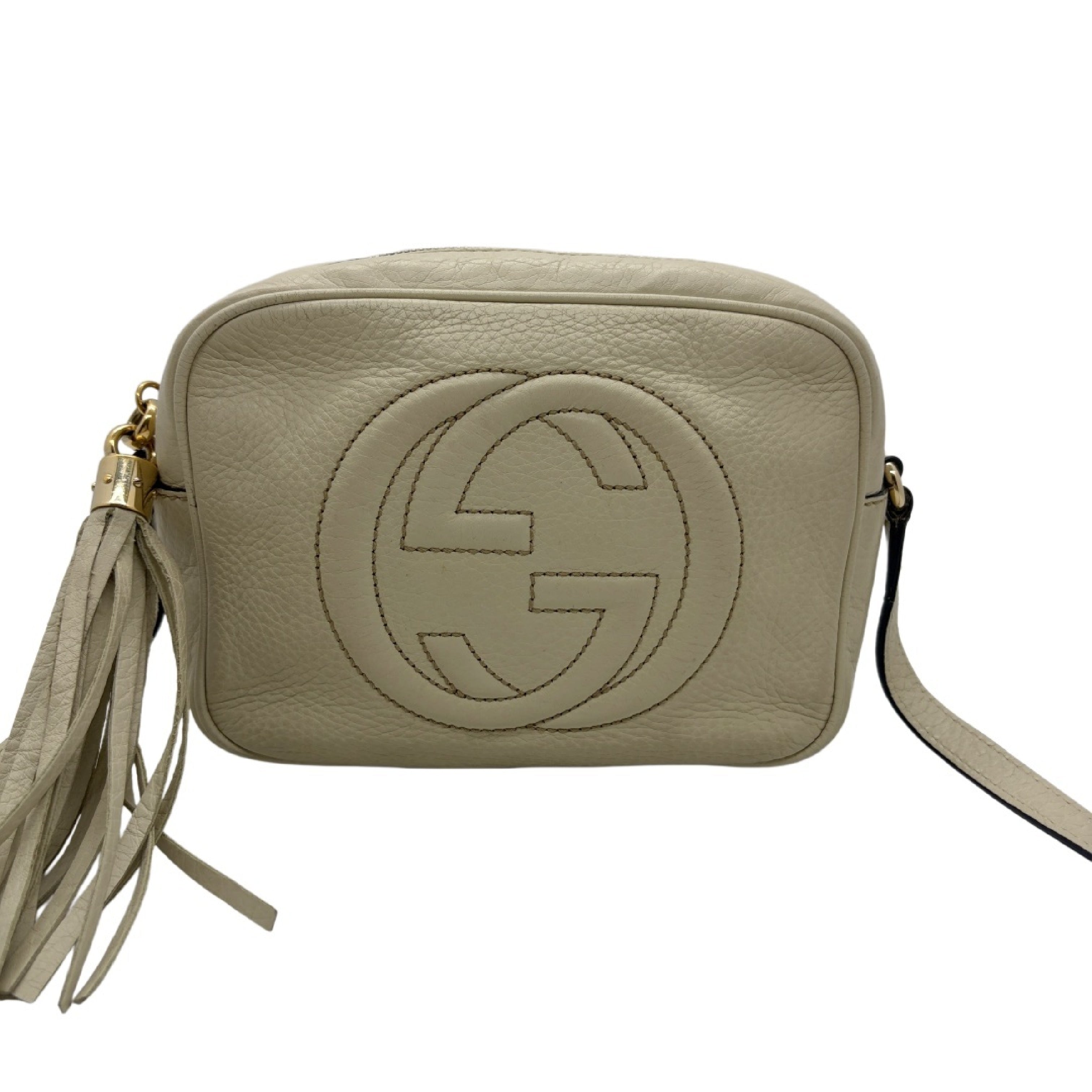 Gucci Soho Disco Crossbody Beige 3239