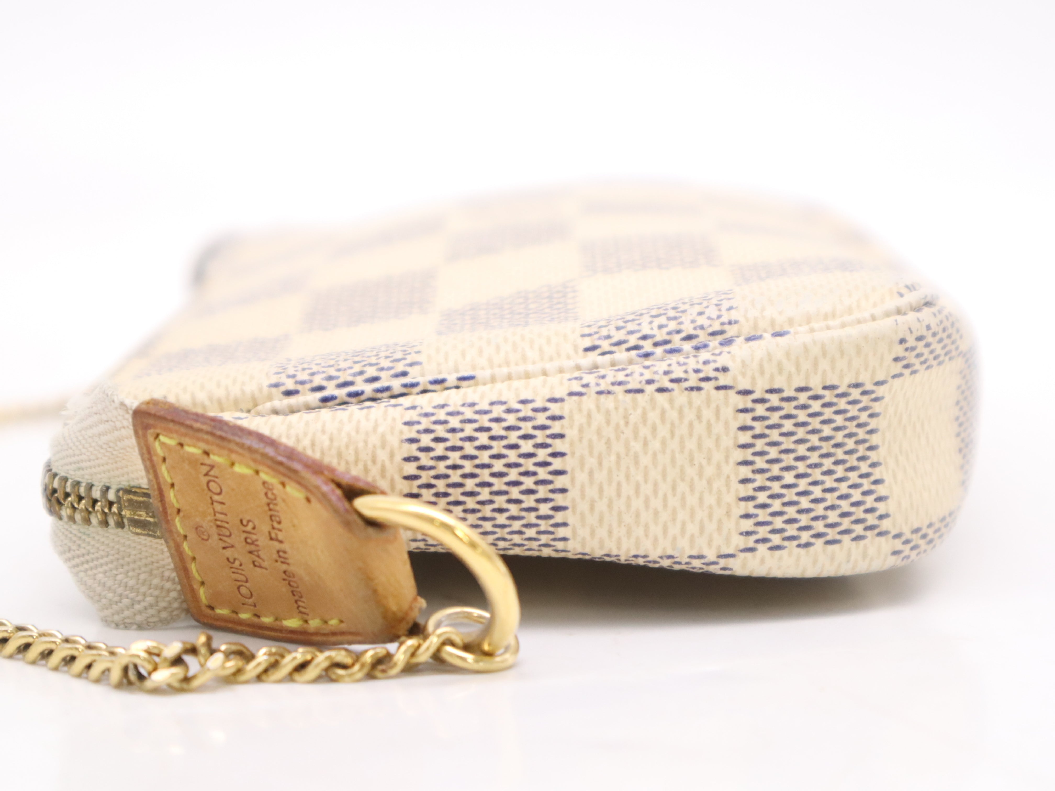 Louis Vuitton Mini Pochette Accessories Damier Azur 3282