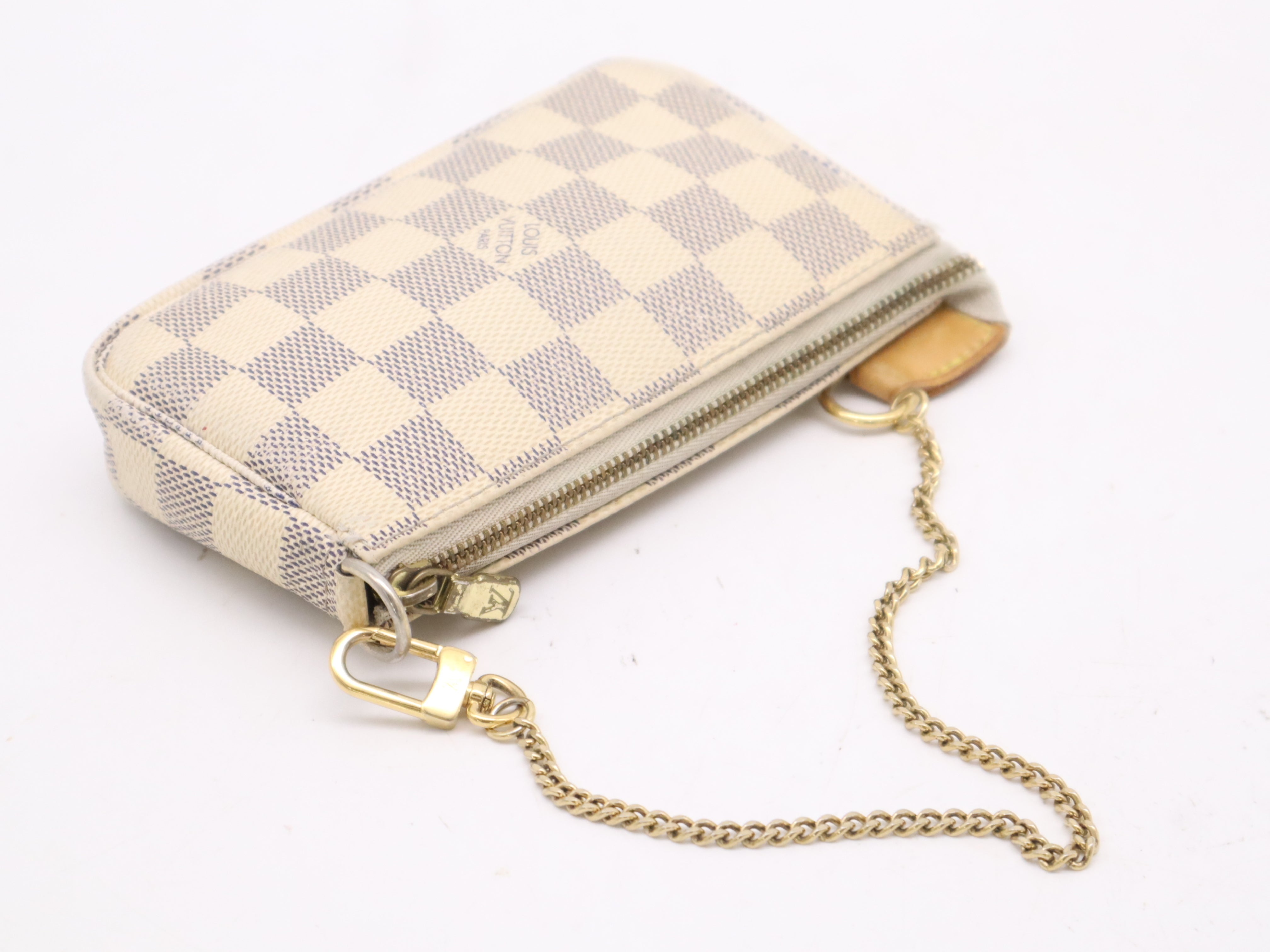 Louis Vuitton Mini Pochette Accessories Damier Azur 3282