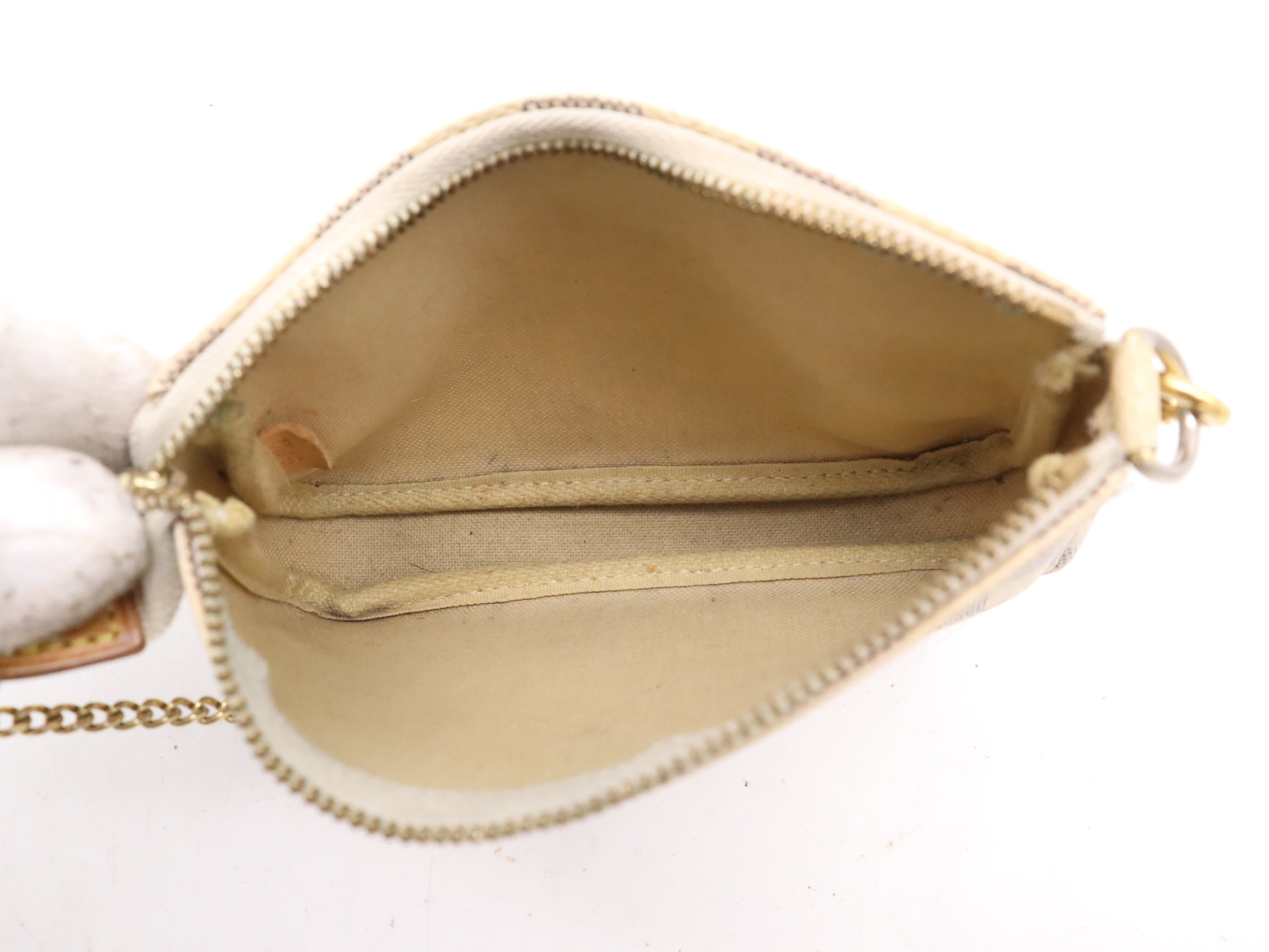 Louis Vuitton Mini Pochette Accessories Damier Azur 3282