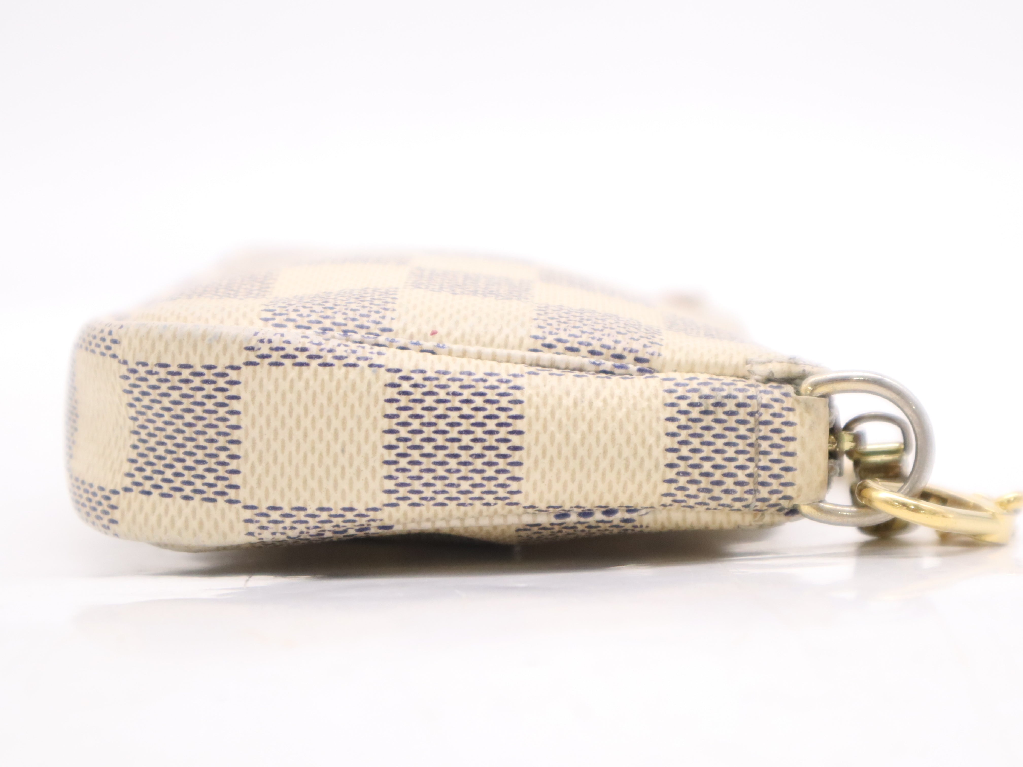Louis Vuitton Mini Pochette Accessories Damier Azur 3282