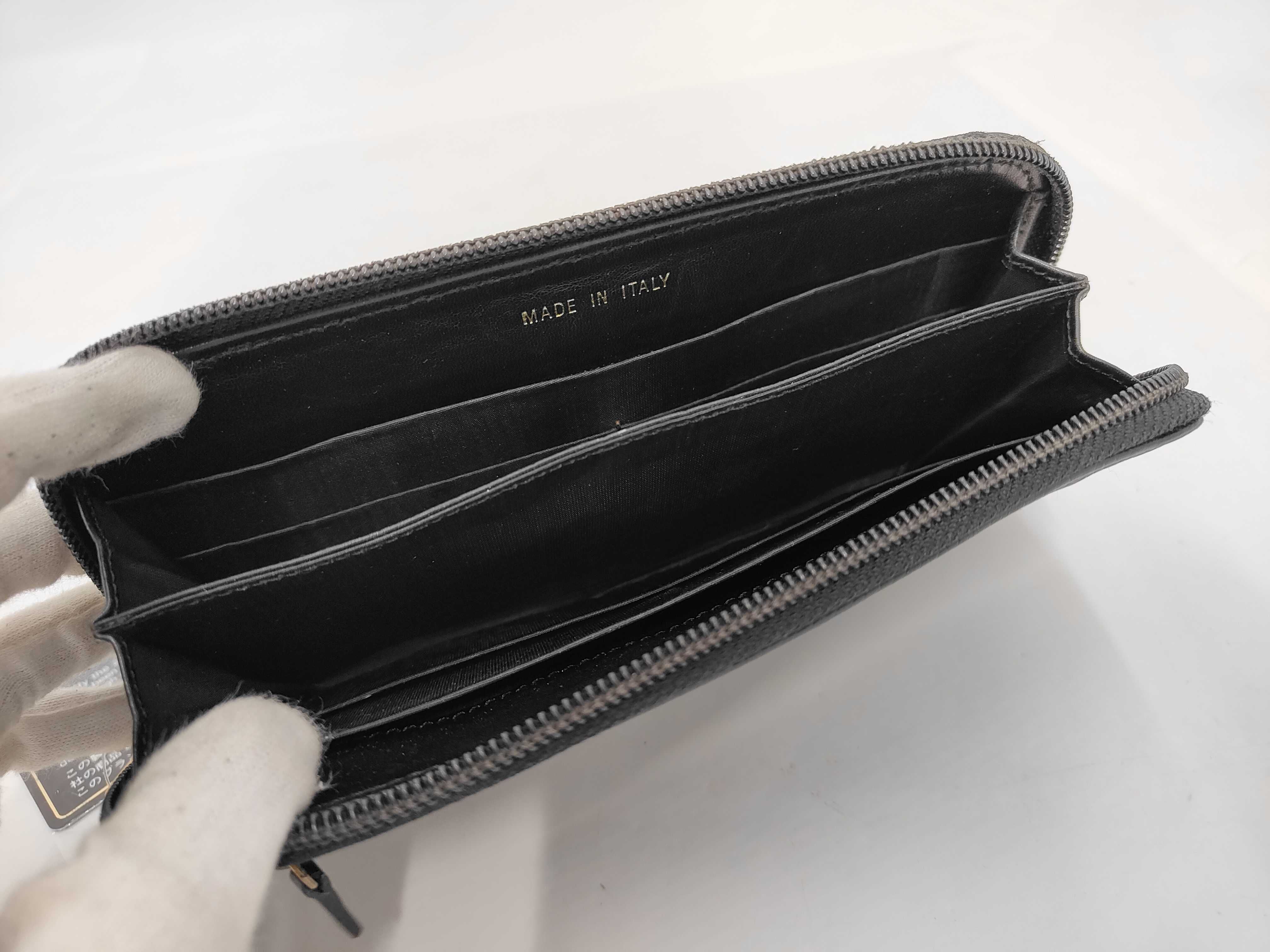 Chanel Zippy Wallet Black Caviar Leather 3292
