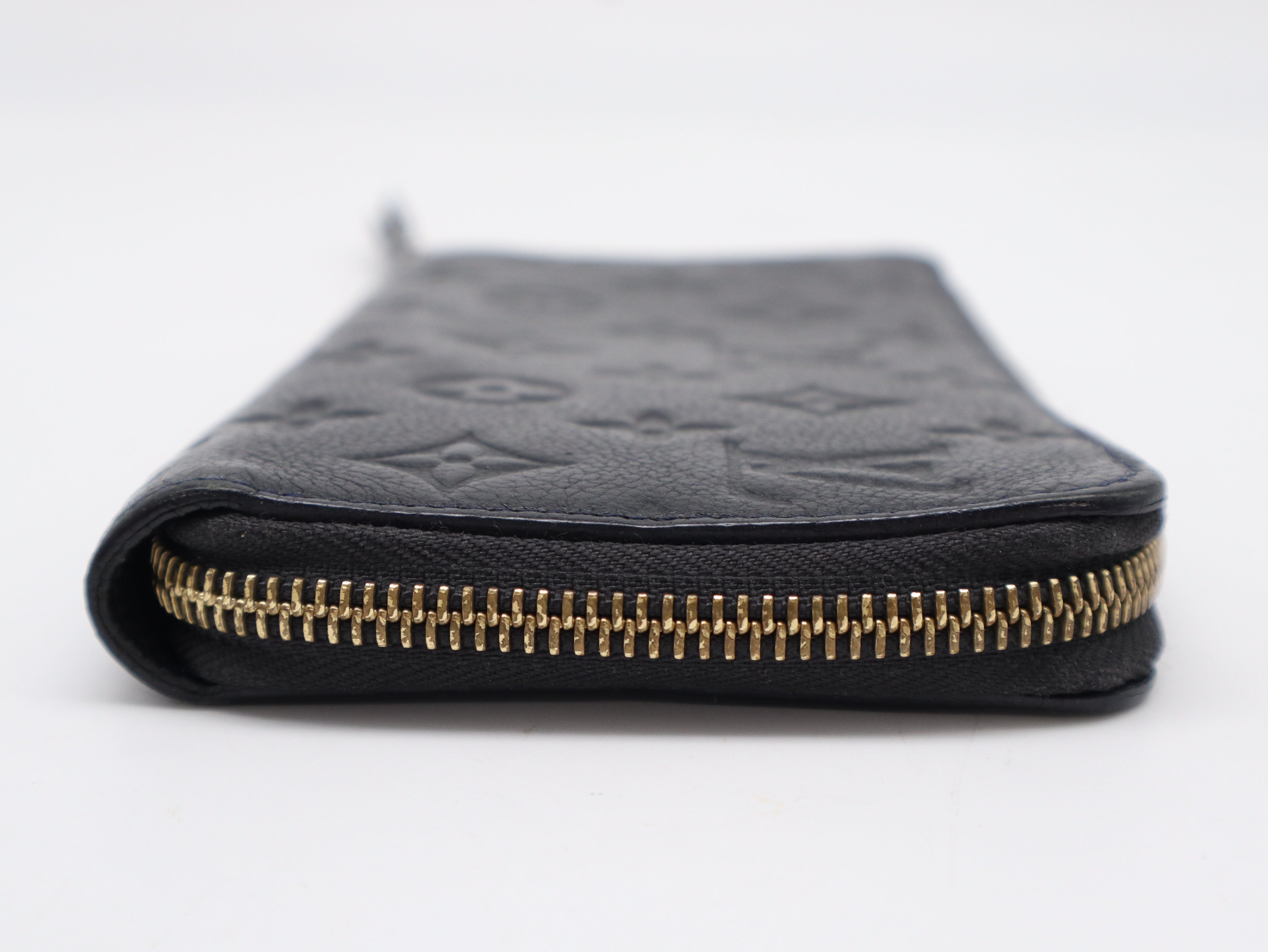 Louis Vuitton Zippy Secret Wallet Black Empreinte 3294