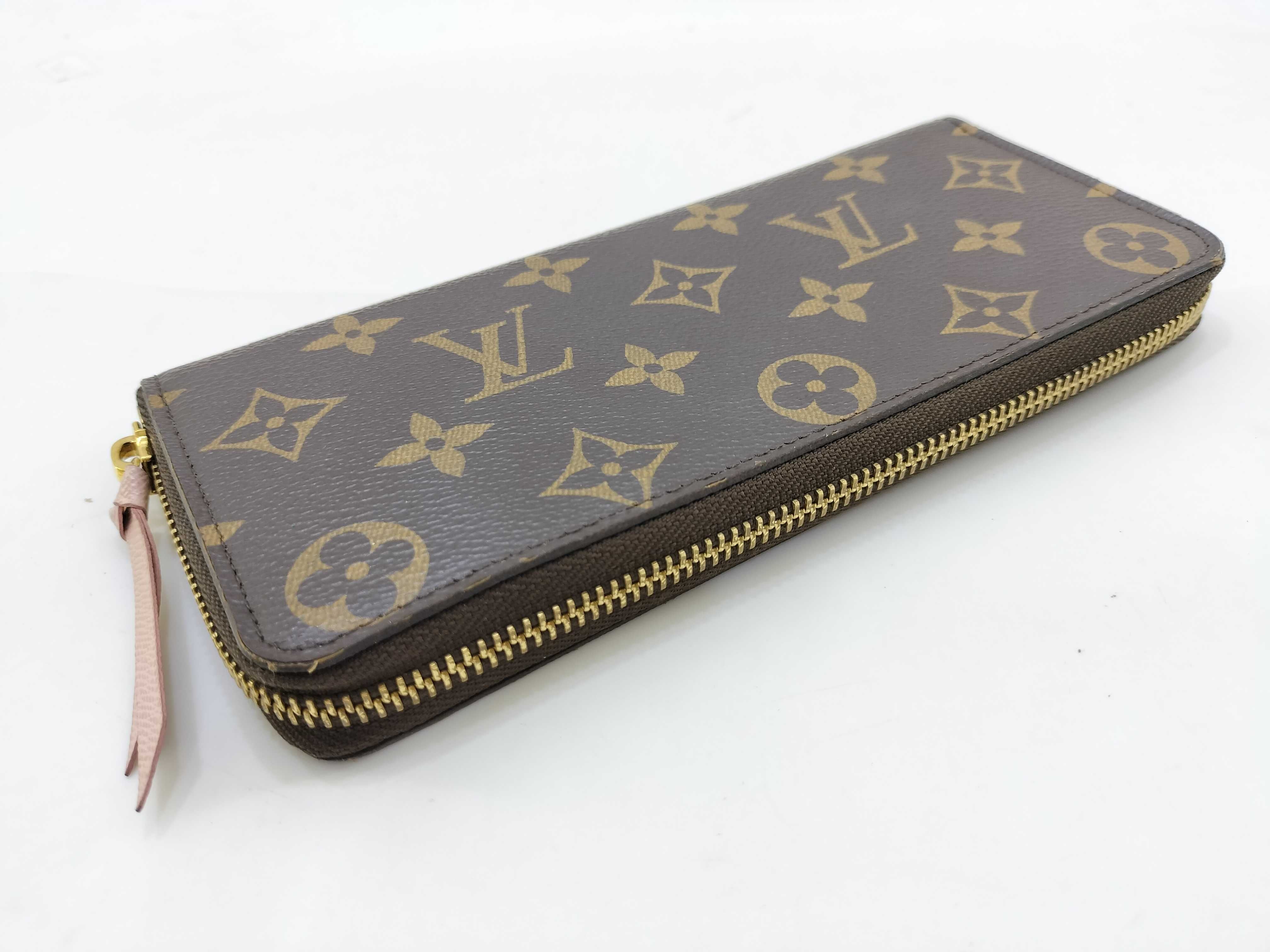 Louis Vuitton Clemence Wallet Monogram Rose Ballerine 3288