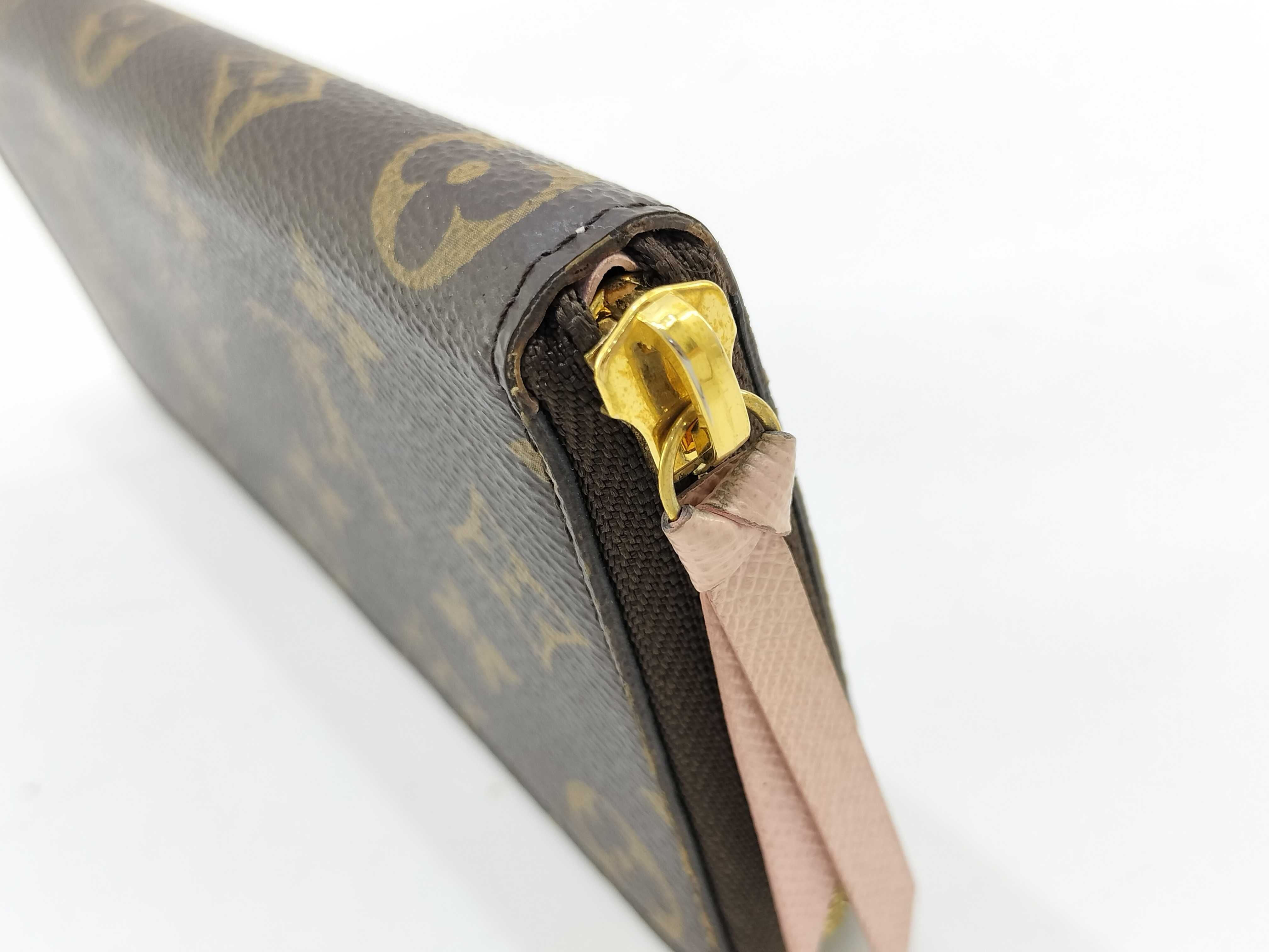 Louis Vuitton Clemence Wallet Monogram Rose Ballerine 3288
