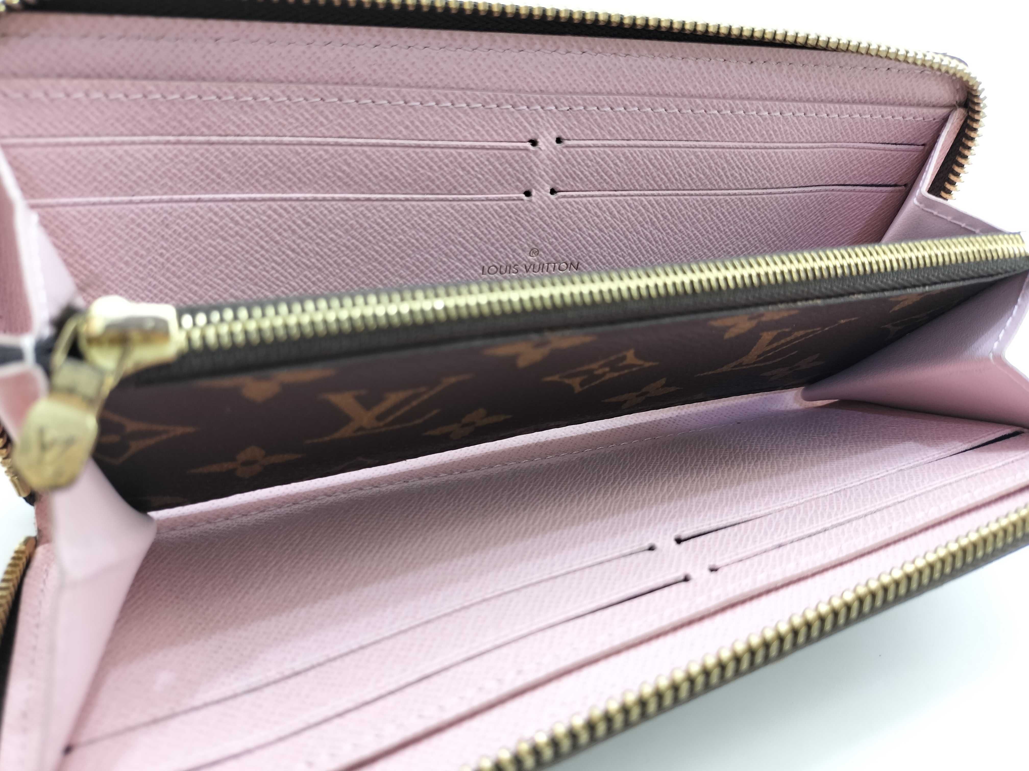Louis Vuitton Clemence Wallet Monogram Rose Ballerine 3288