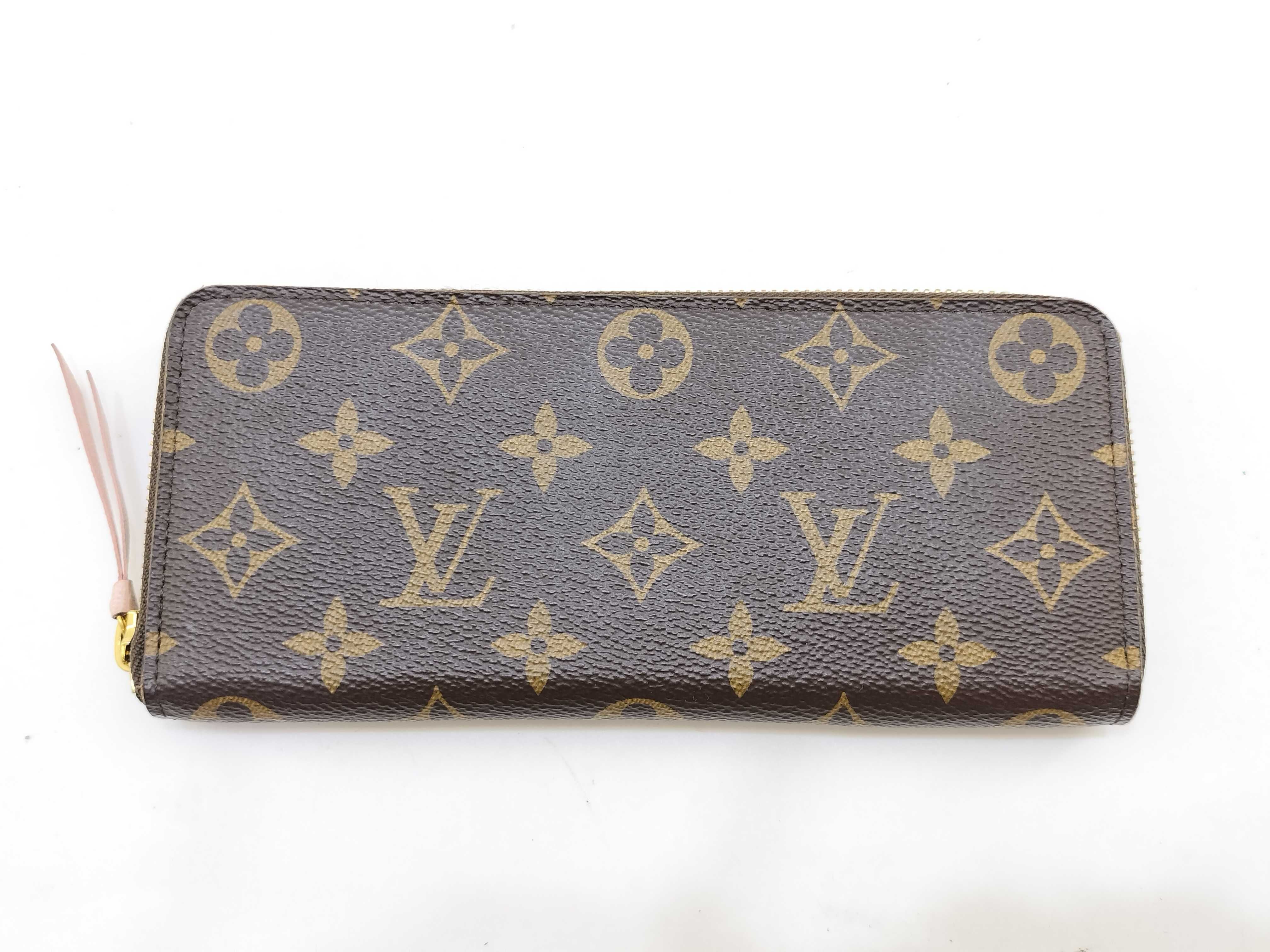 Louis Vuitton Clemence Wallet Monogram Rose Ballerine 3288