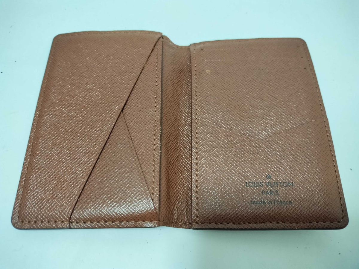 Louis Vuitton Pocket Organizer Wallet Monogram 3298