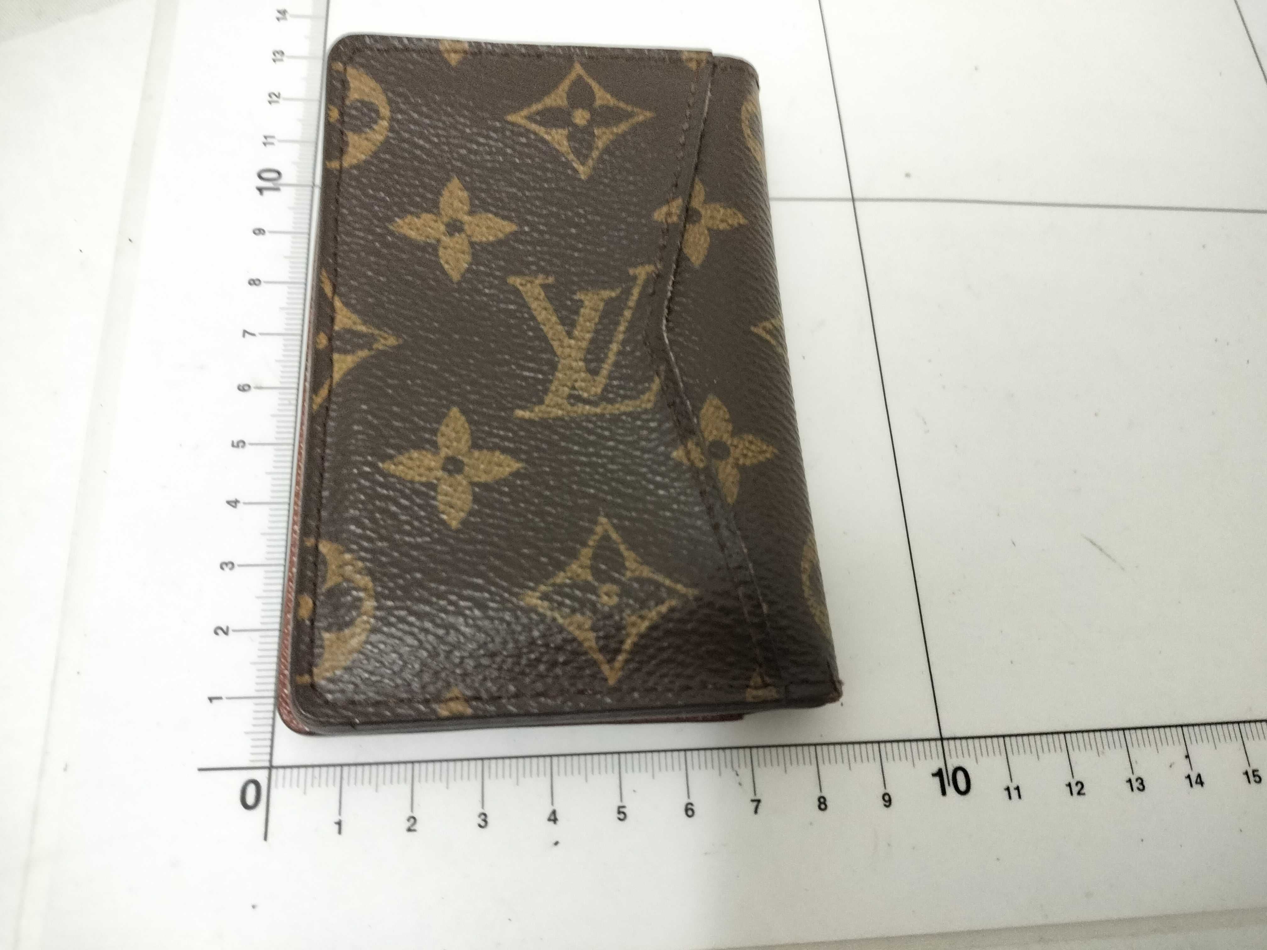 Louis Vuitton Pocket Organizer Wallet Monogram 3298
