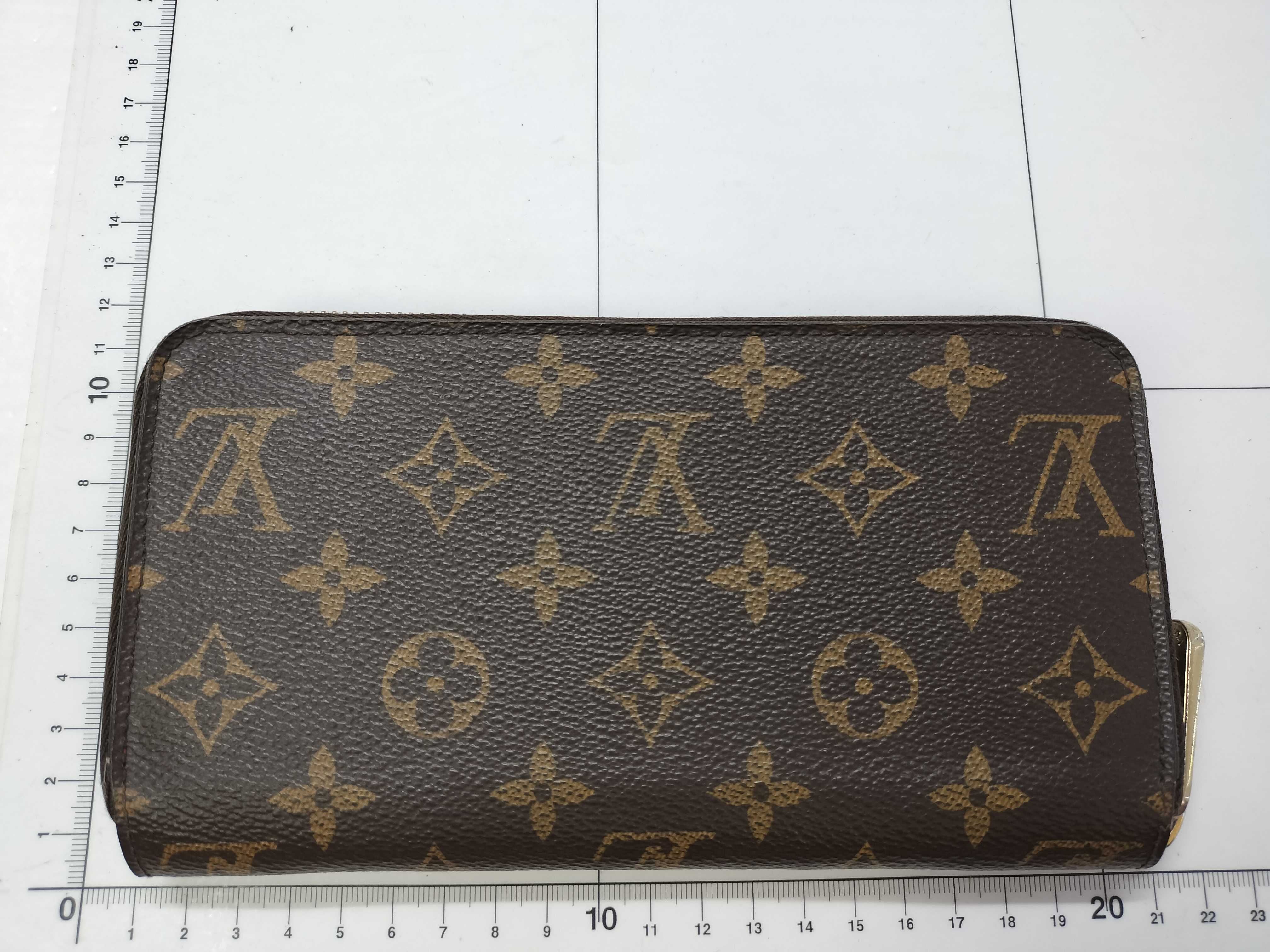 Louis Vuitton Zippy Wallet Monogram Cerise Red 3301