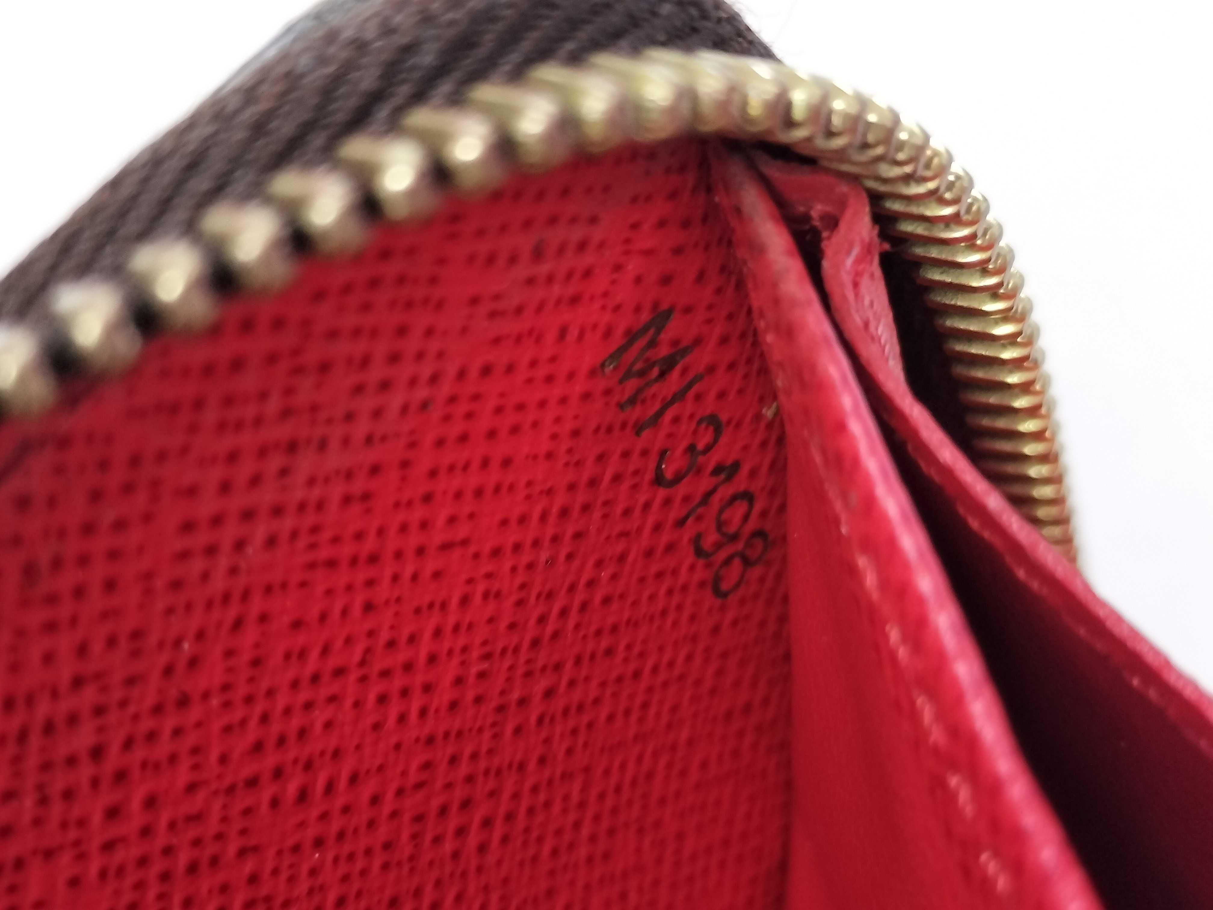 Louis Vuitton Zippy Wallet Monogram Cerise Red 3301
