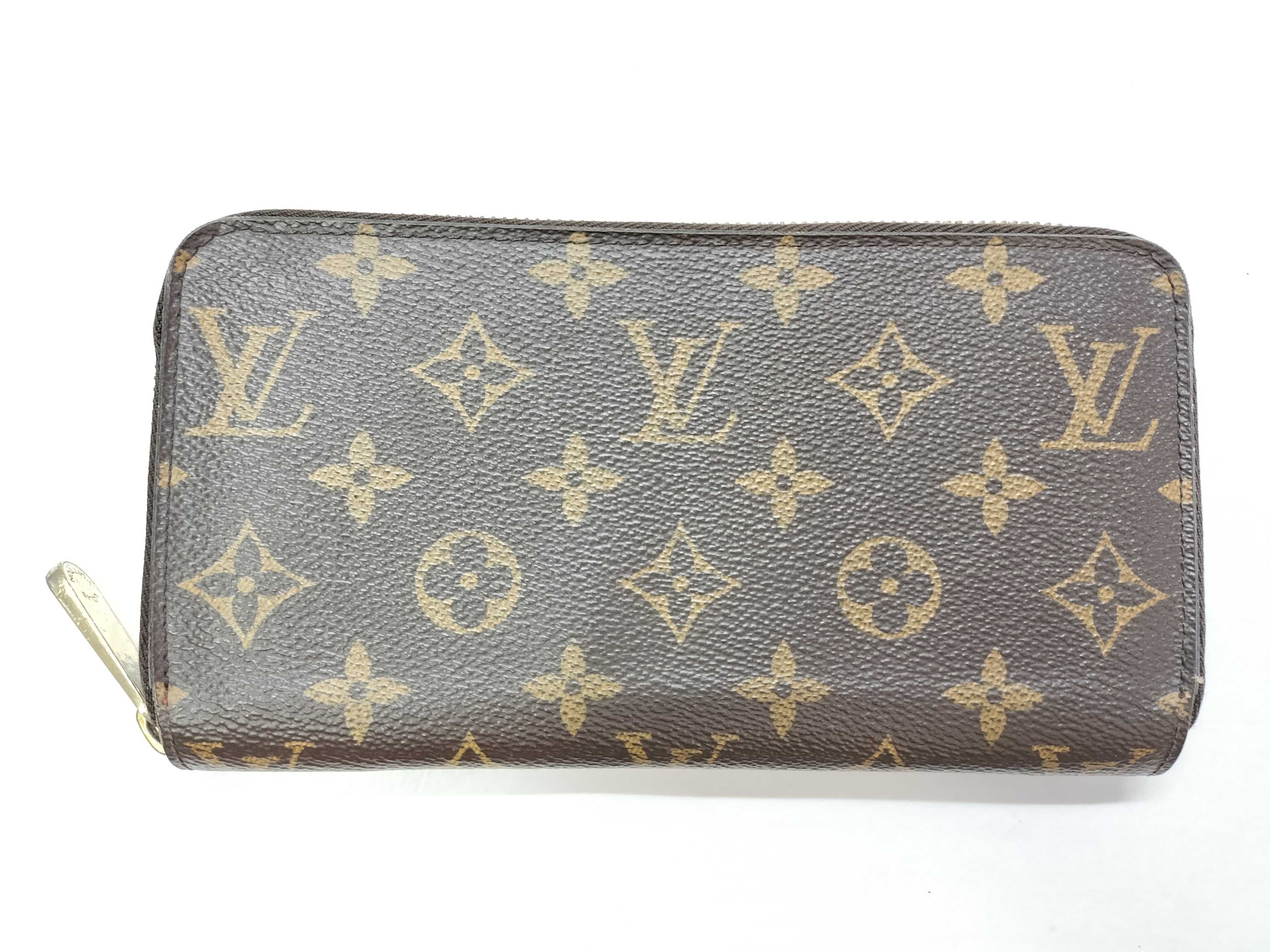 Louis Vuitton Zippy Wallet Monogram Cerise Red 3301