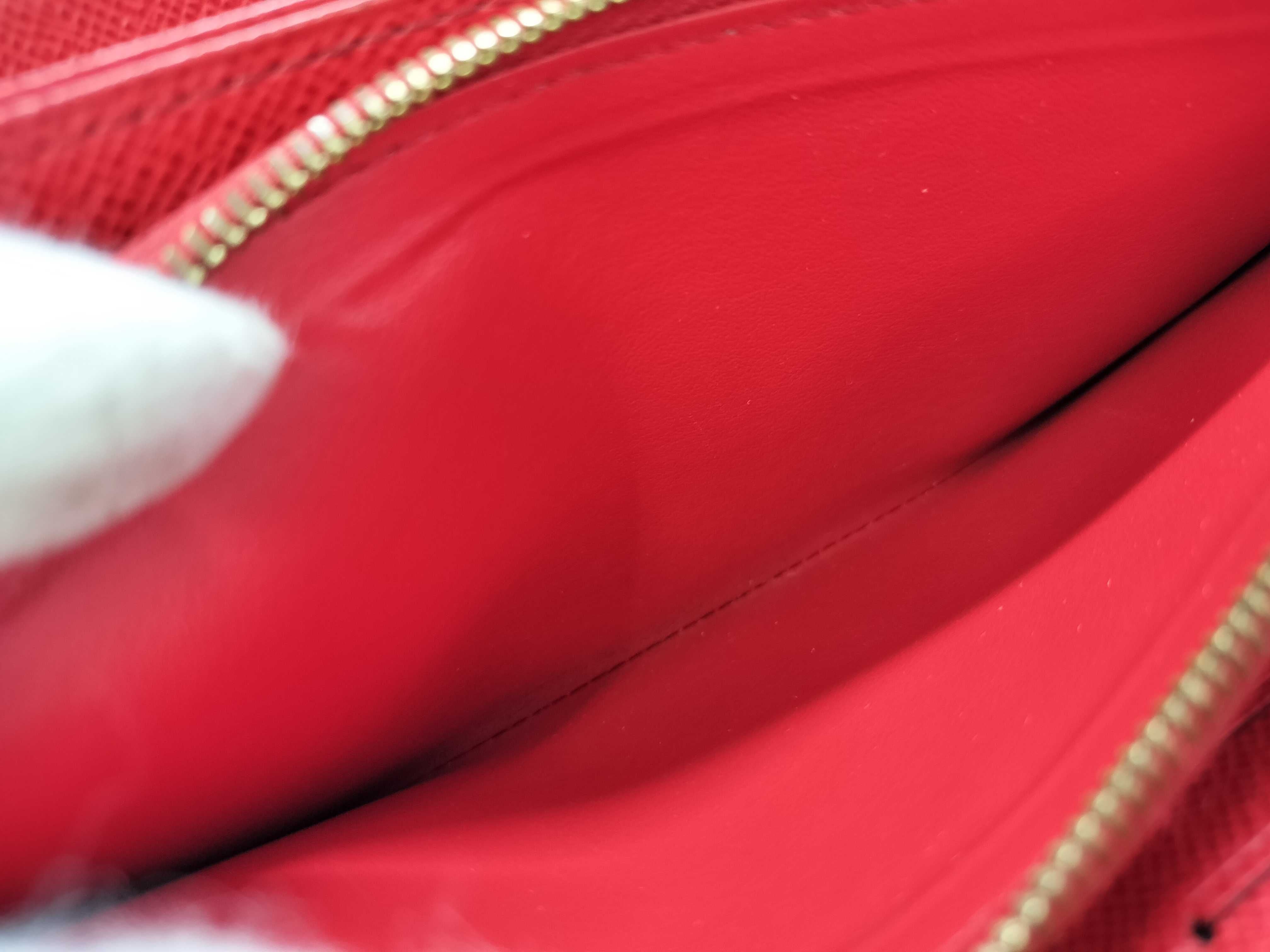 Louis Vuitton Zippy Wallet Monogram Cerise Red 3301