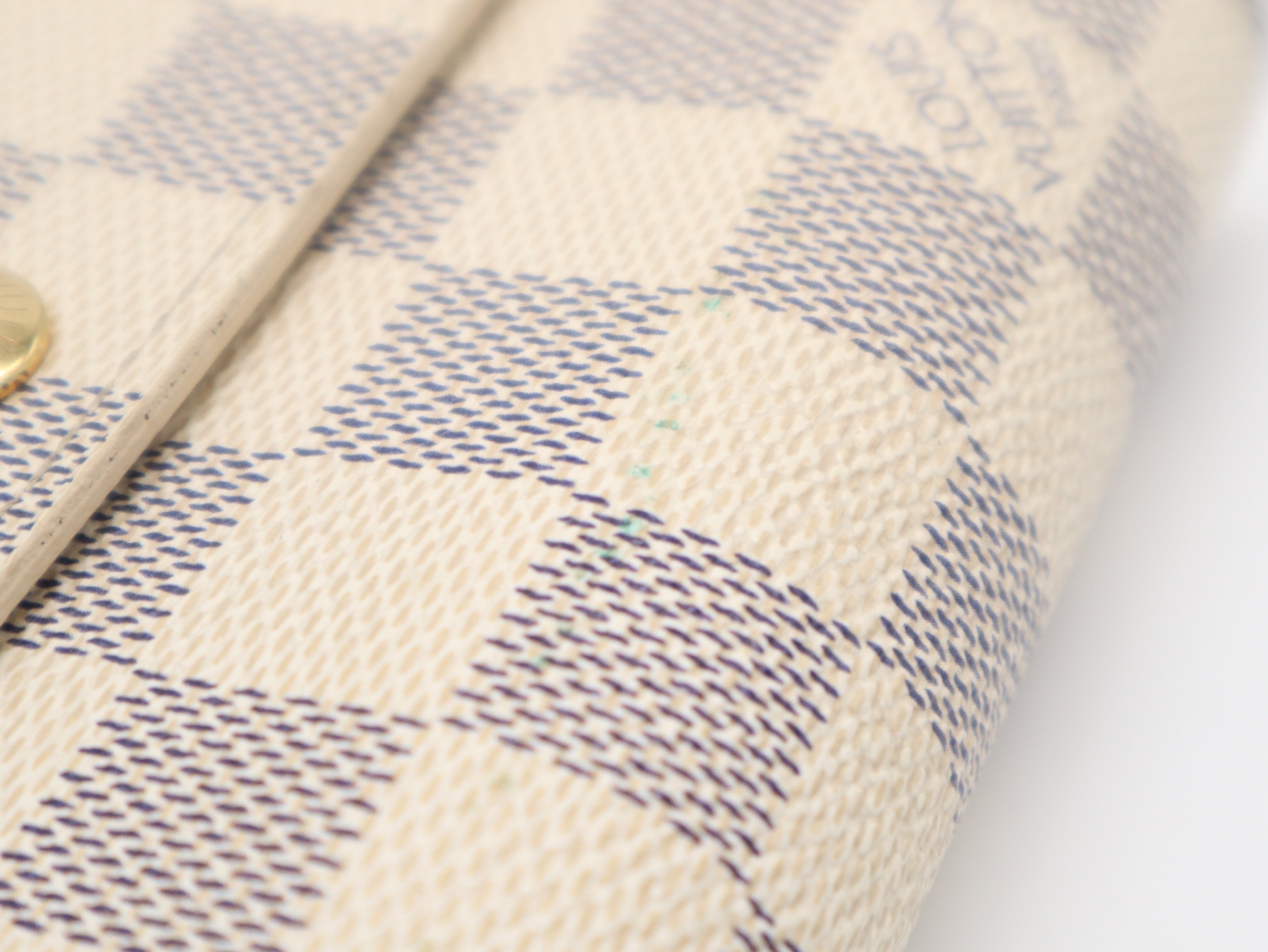 Louis Vuitton Alexandra Wallet Damier Azur 3304