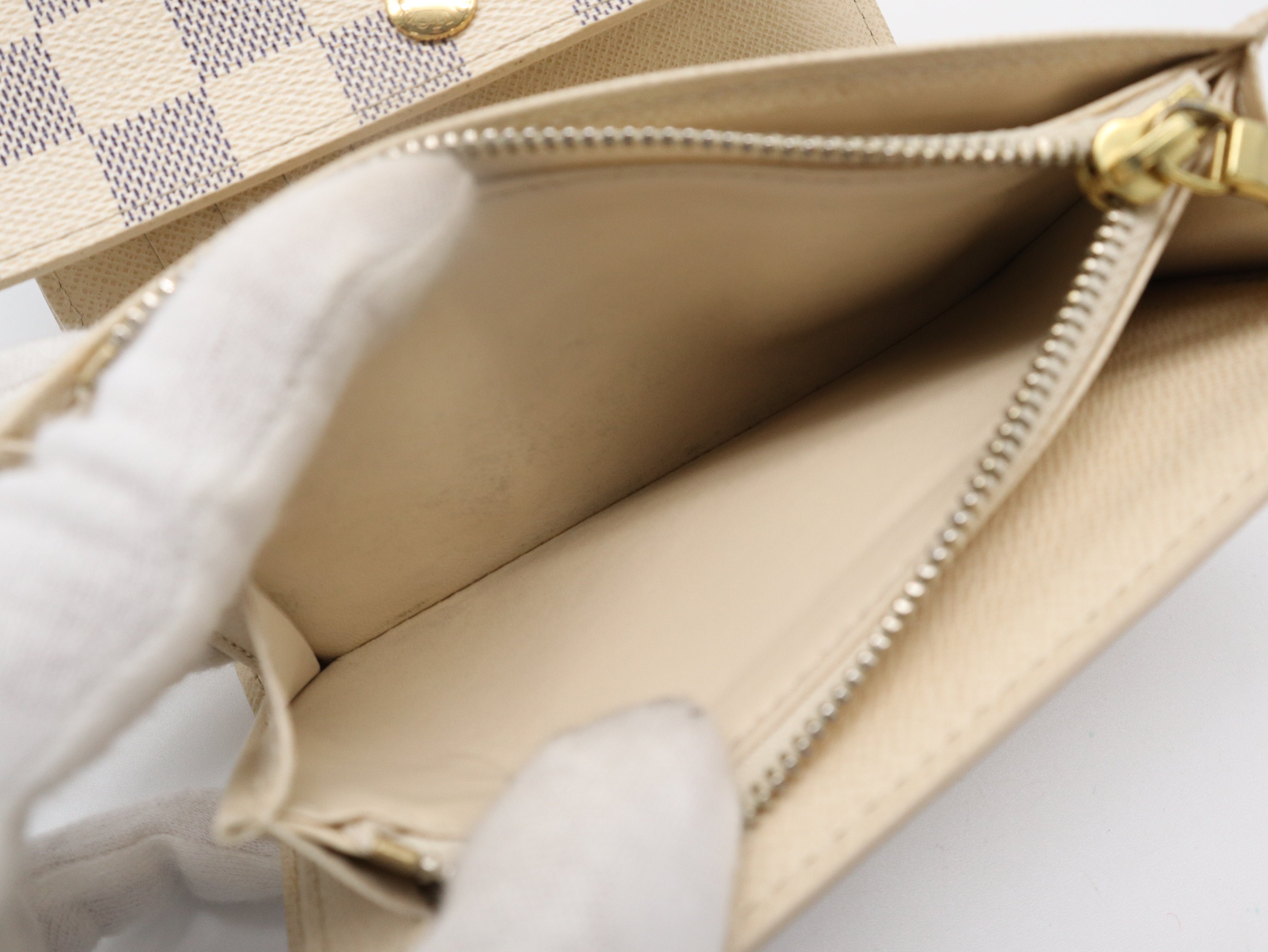 Louis Vuitton Alexandra Wallet Damier Azur 3304