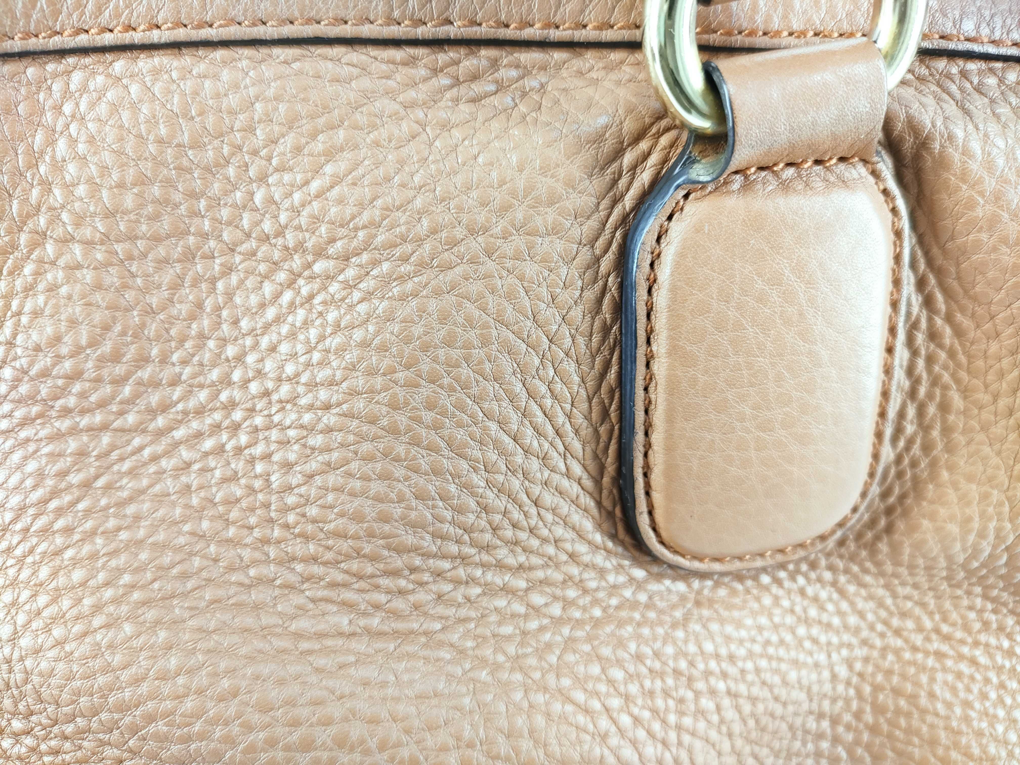 Gucci Soho Tassel 2-Way Bag Cognac Leather 3427