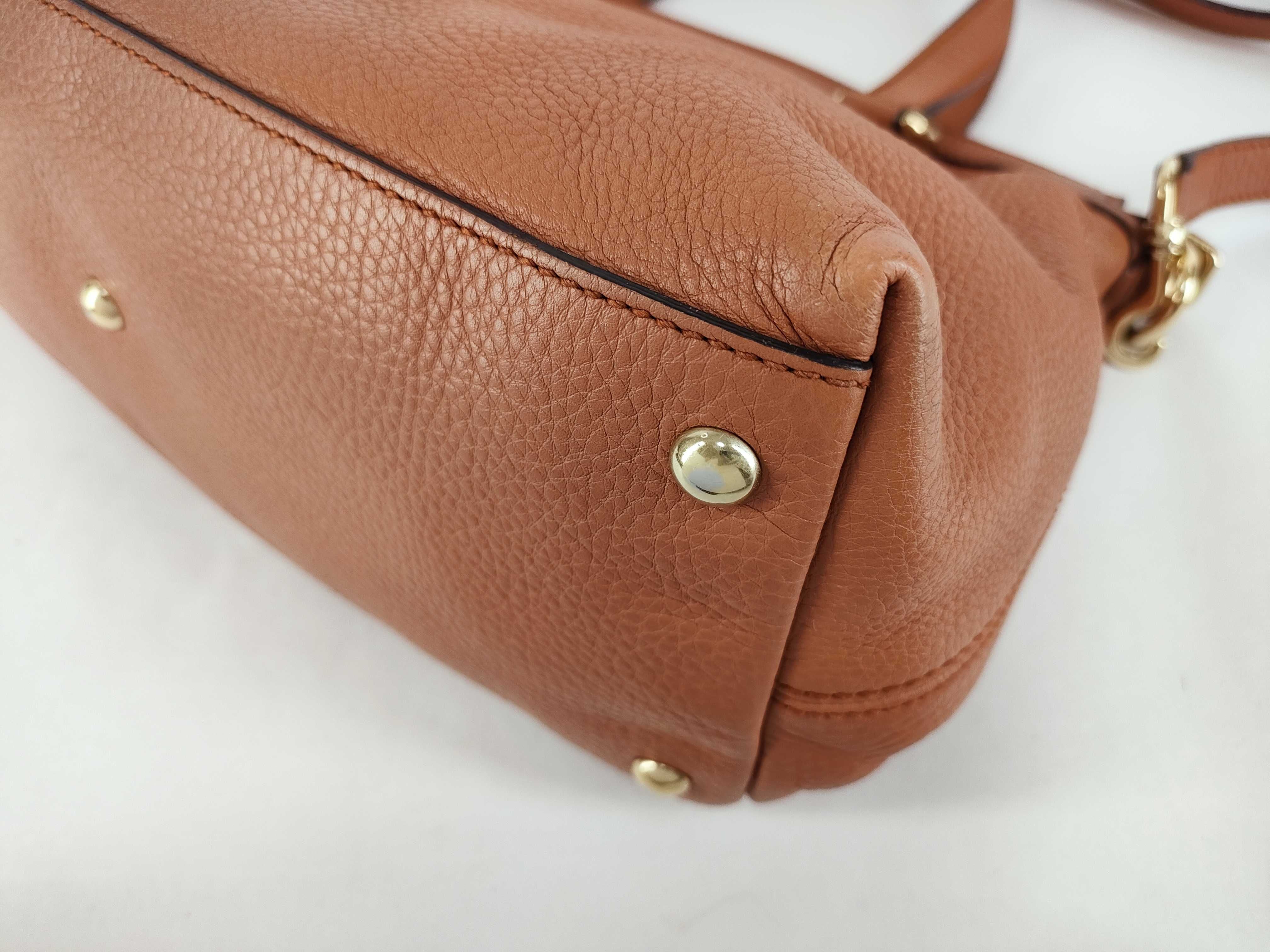 Gucci Soho Tassel 2-Way Bag Cognac Leather 3427