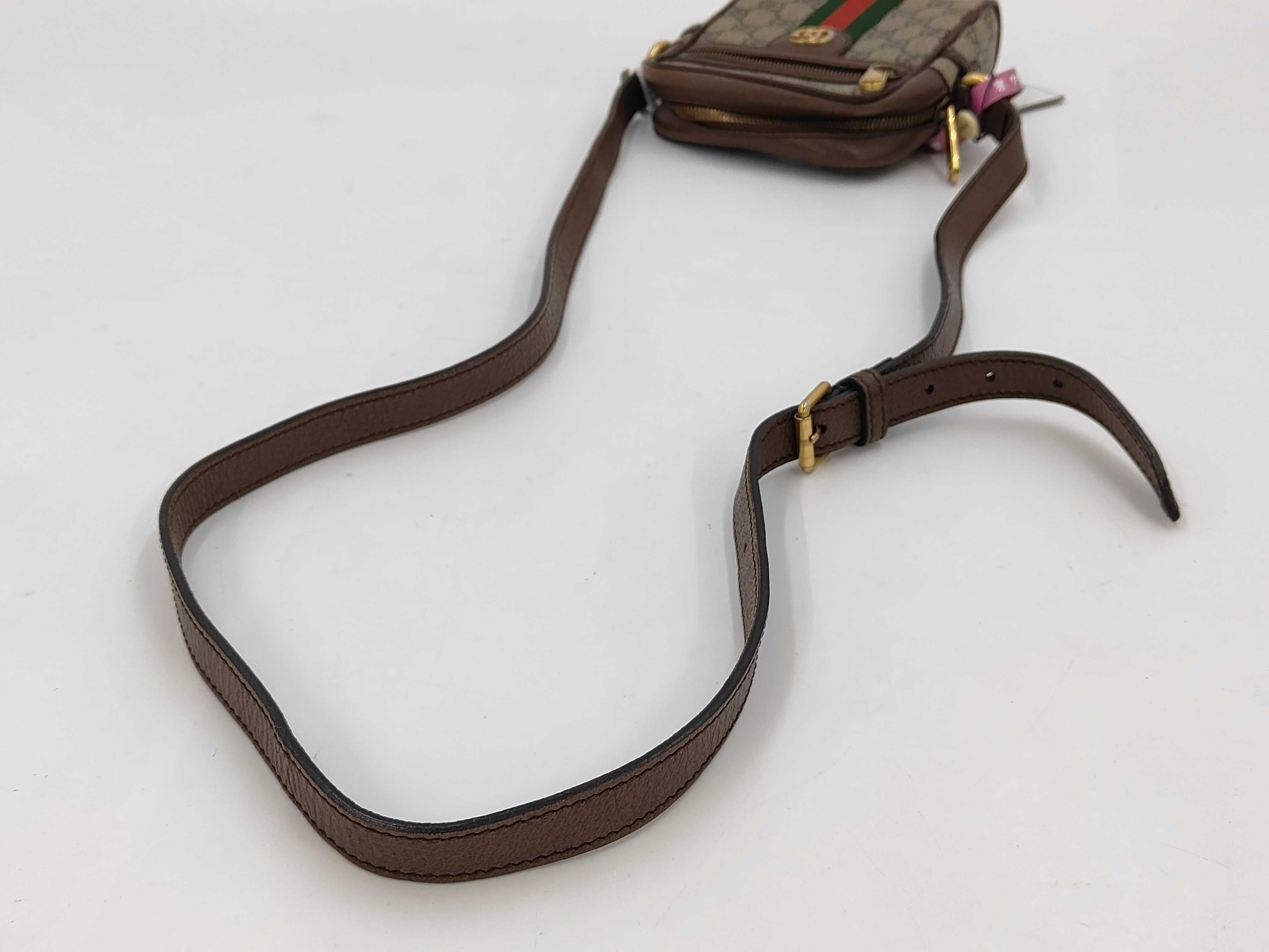 Gucci Ophidia Crossbody Bag GG Supreme Sherry Line 3428