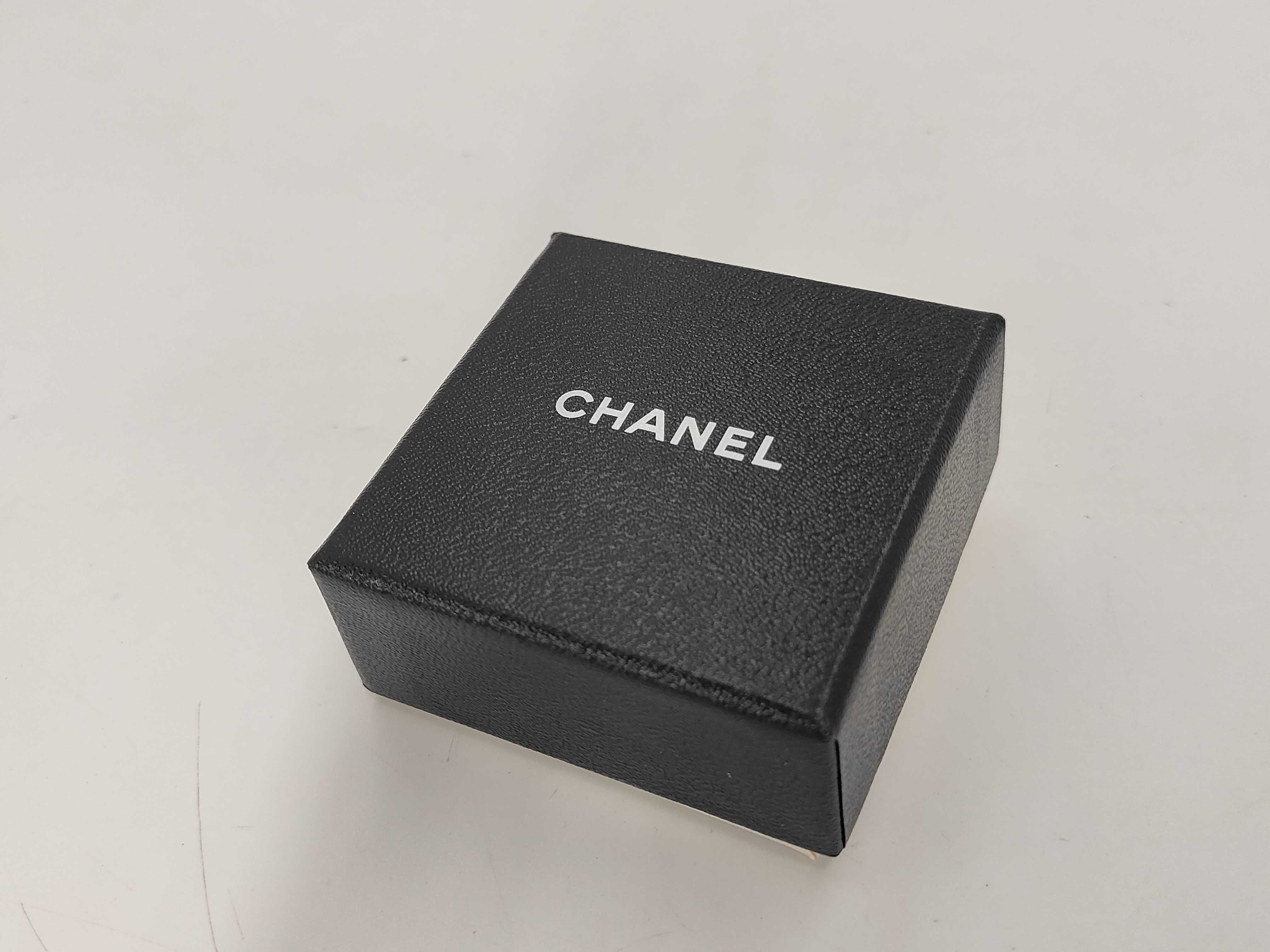 Chanel CC Pearl Pink Stone A12P Post Stud Earrings Gold 3391