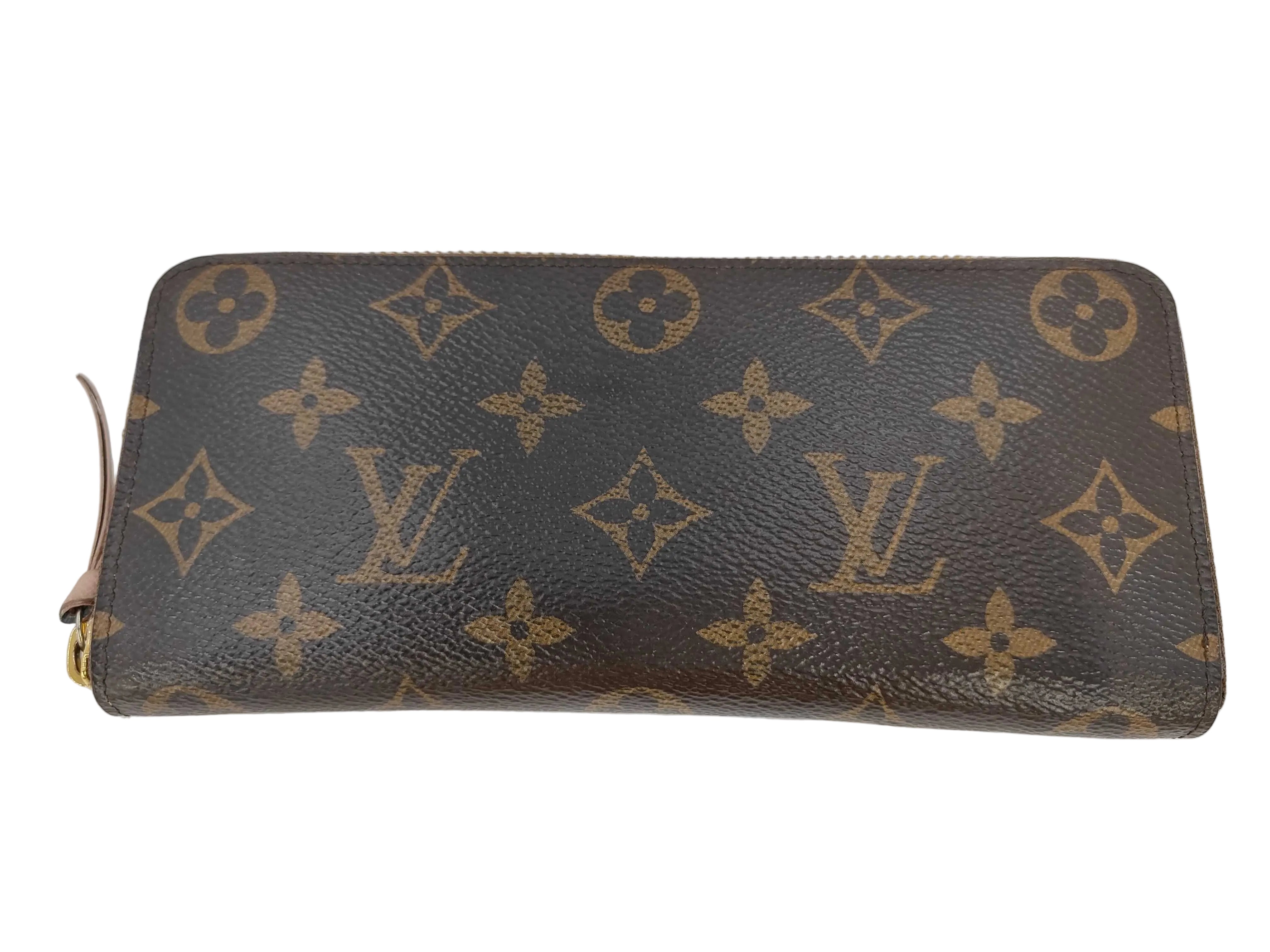 Louis Vuitton Clemence Wallet Monogram Rose Ballerine 3416