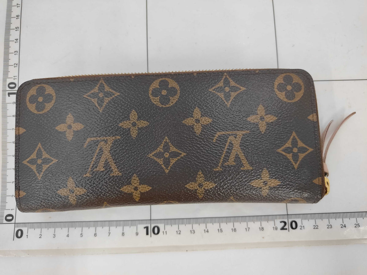 Louis Vuitton Clemence Wallet Monogram Rose Ballerine 3416