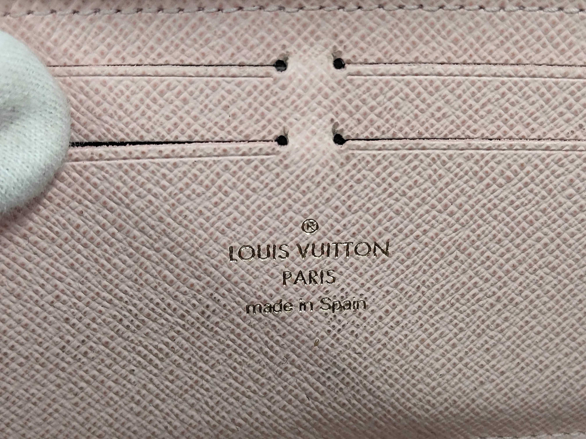 Louis Vuitton Clemence Wallet Monogram Rose Ballerine 3416