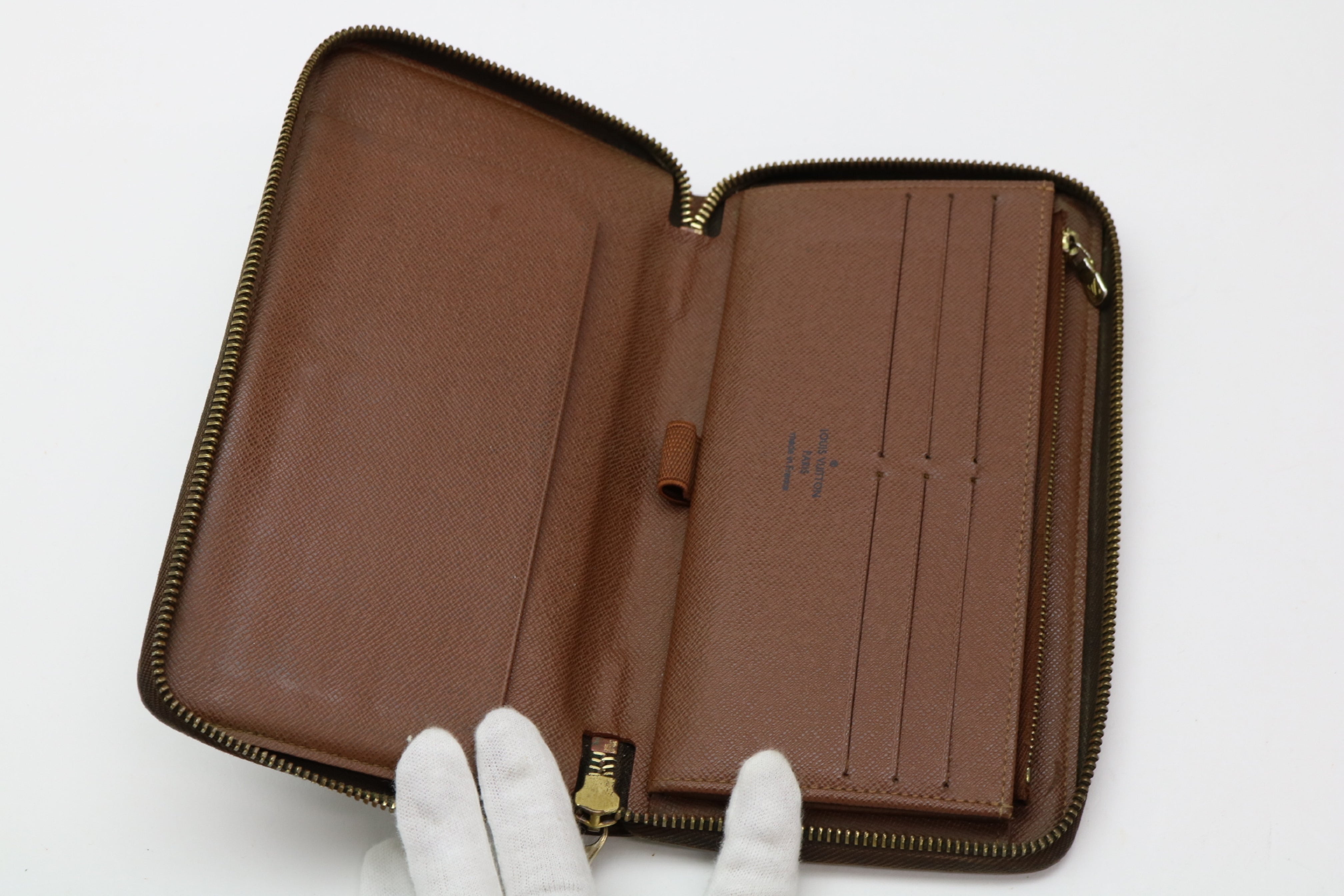 Louis Vuitton Zippy Organizer Wallet Monogram 3417