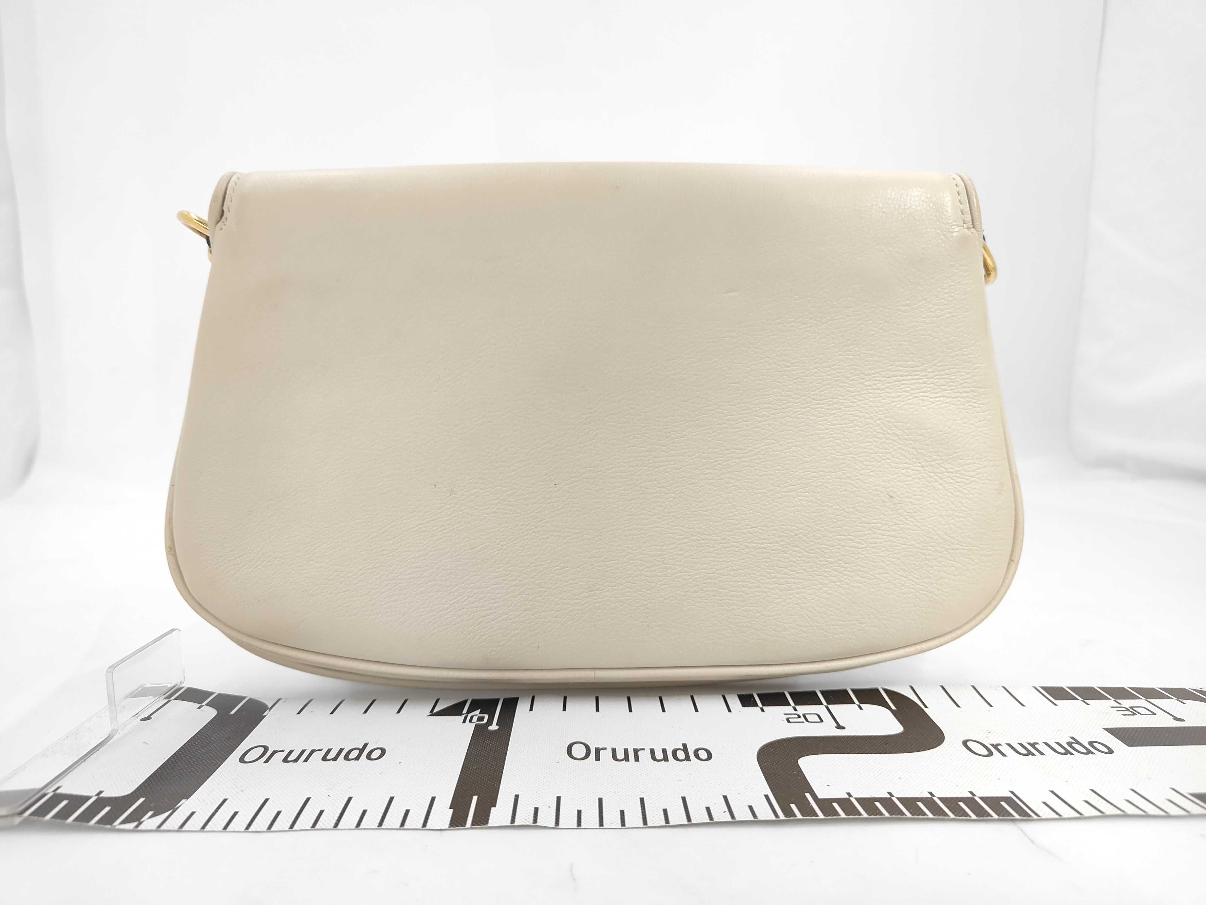 Gucci Blondie Shoulder Bag Beige Leather 3429
