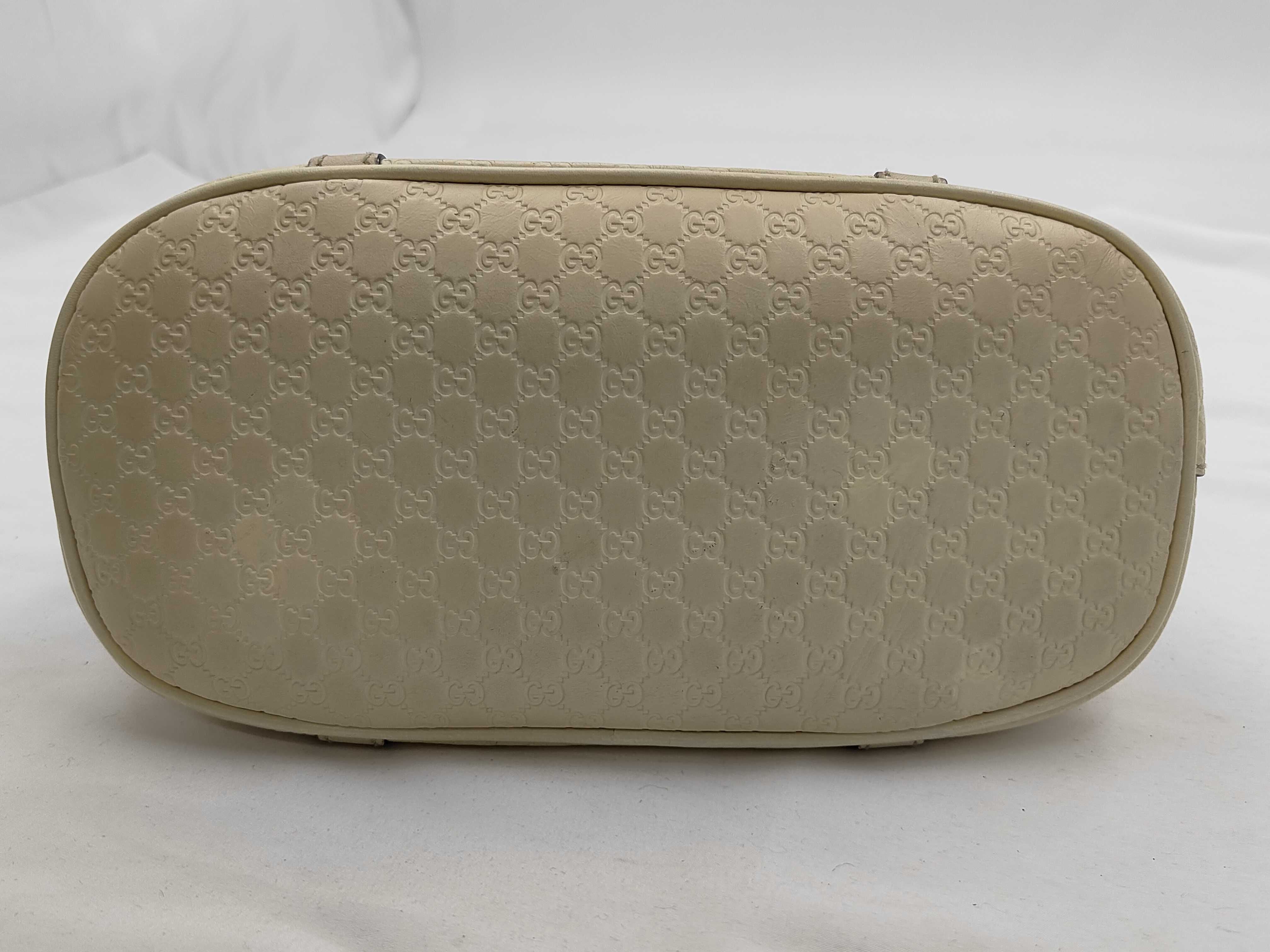 Gucci Mini Dome Shoulder Bag Cream Microguccissima 3430