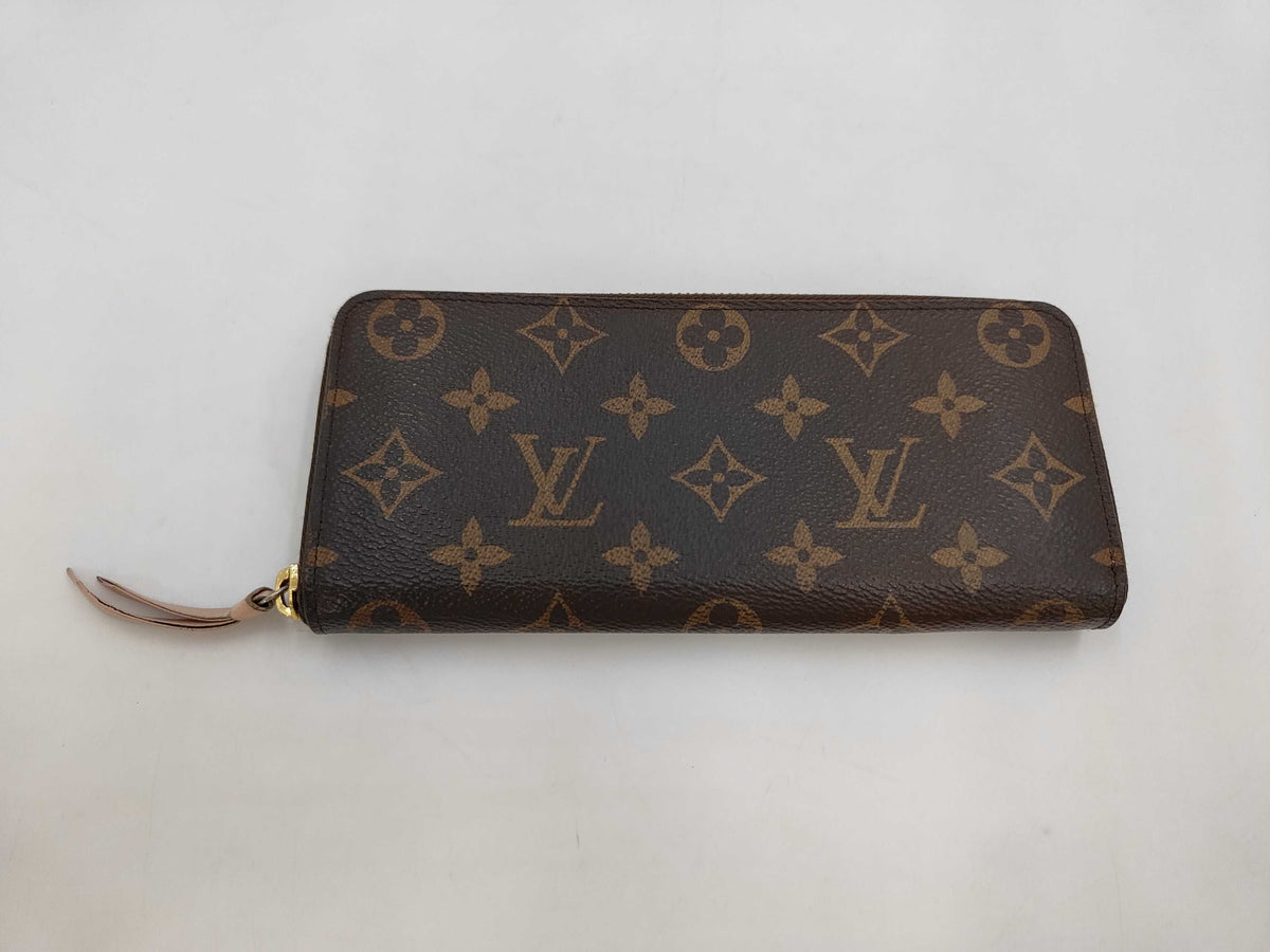 Louis Vuitton Clemence Wallet Monogram Rose Ballerine 3419